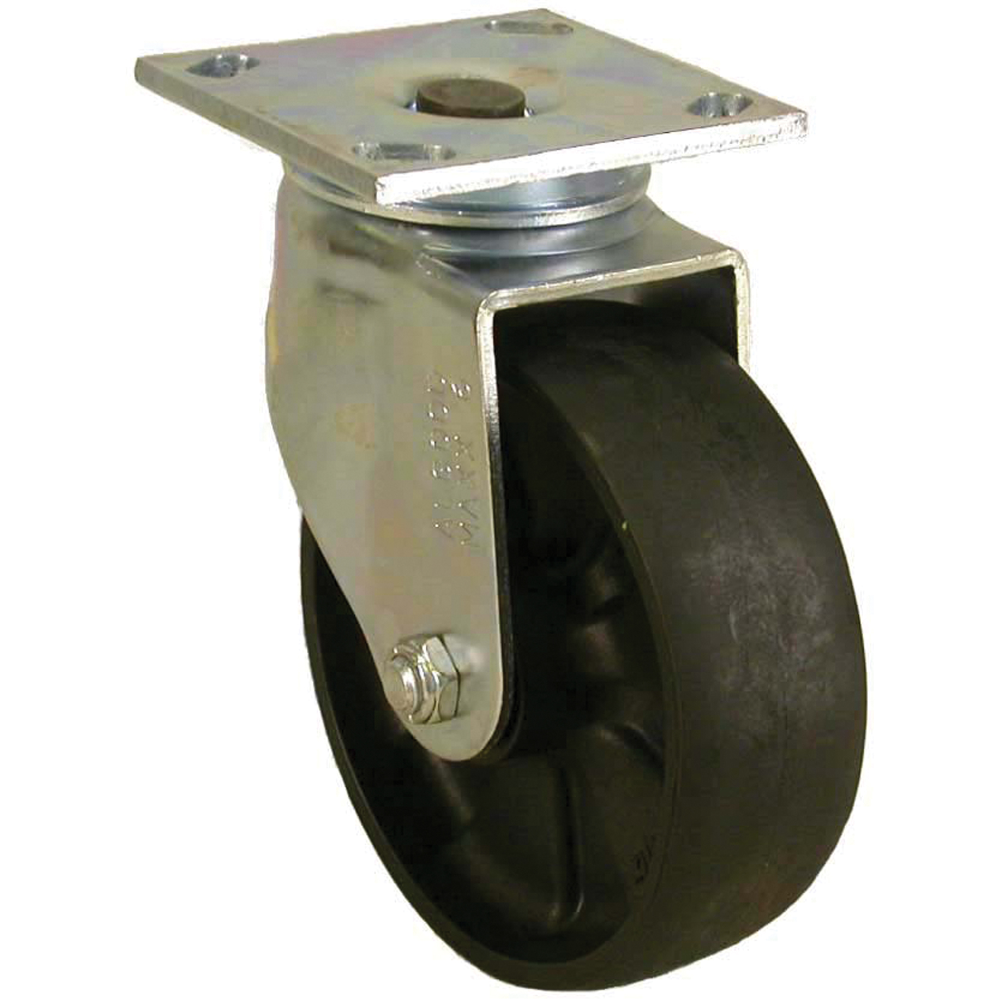 Roulette RollXMC série 5400, Pivotant, 4" (101,6 mm), Nylon, 700 lb (317 kg)