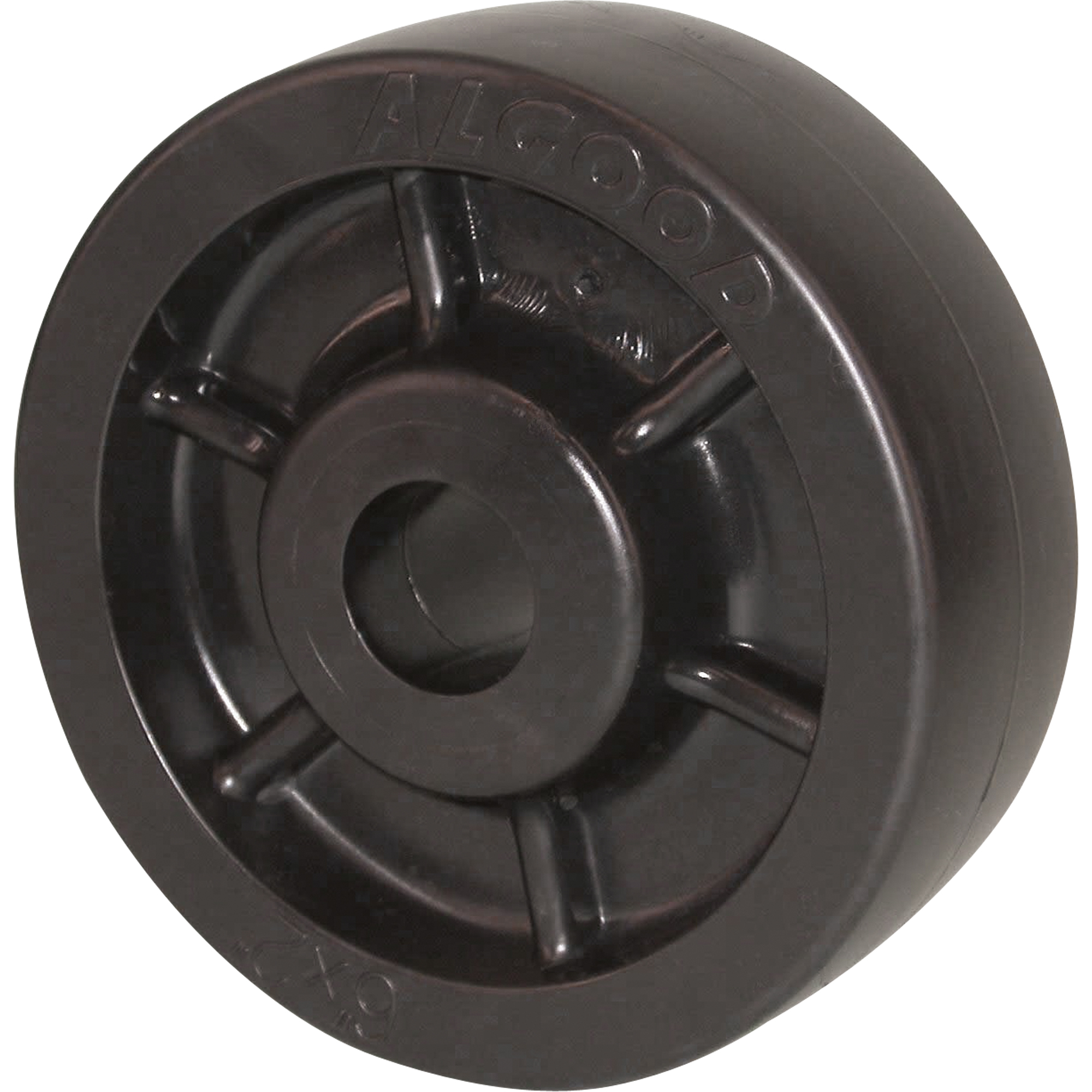 Roulettes robustes EMaxx à cheville, Pivotant, 6" (152,4 mm), Plastique/nylon, 1150 lb (521 kg) – Image 2