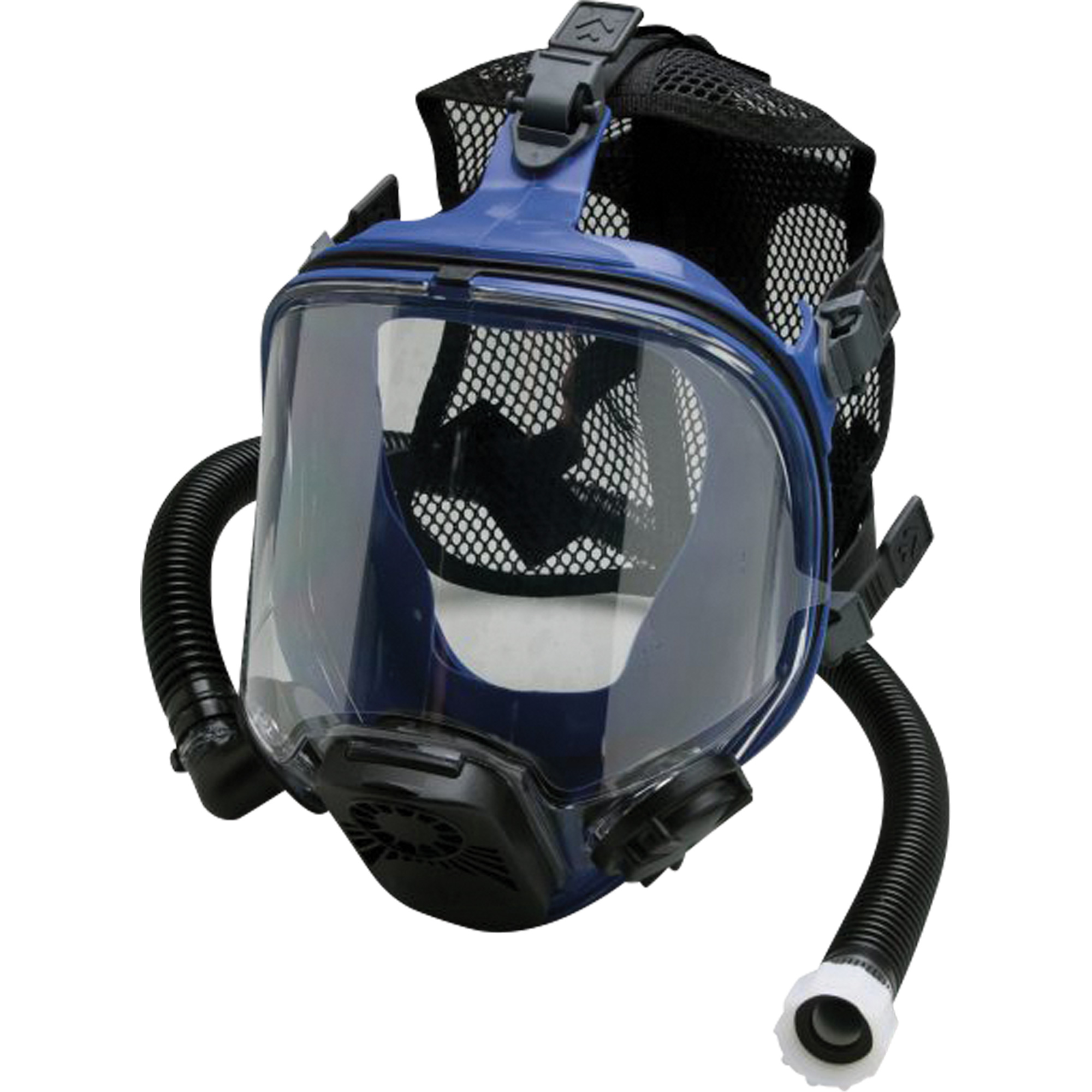 Respirateur à adduction d'air et masque complet, Silicone, Taille unique