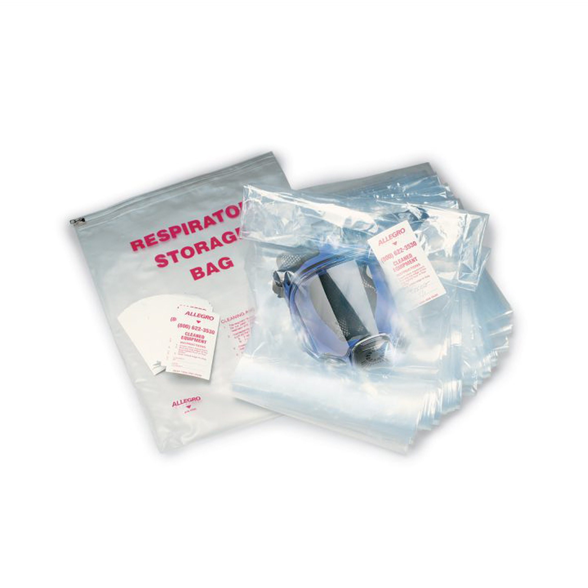Sacs de rangement jetables pour respirateur
