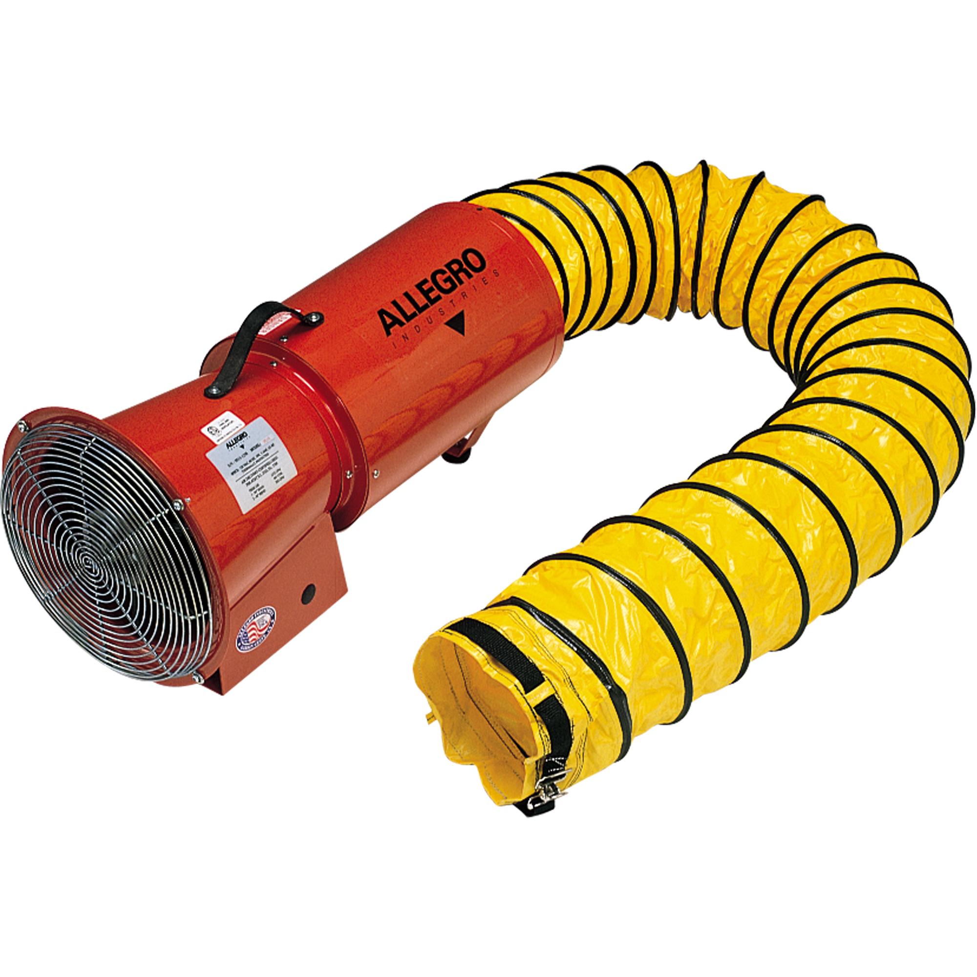 Ventilateurs à déflecteurs en acier CA de 8", 1/3 CV, 1275 pi³/min