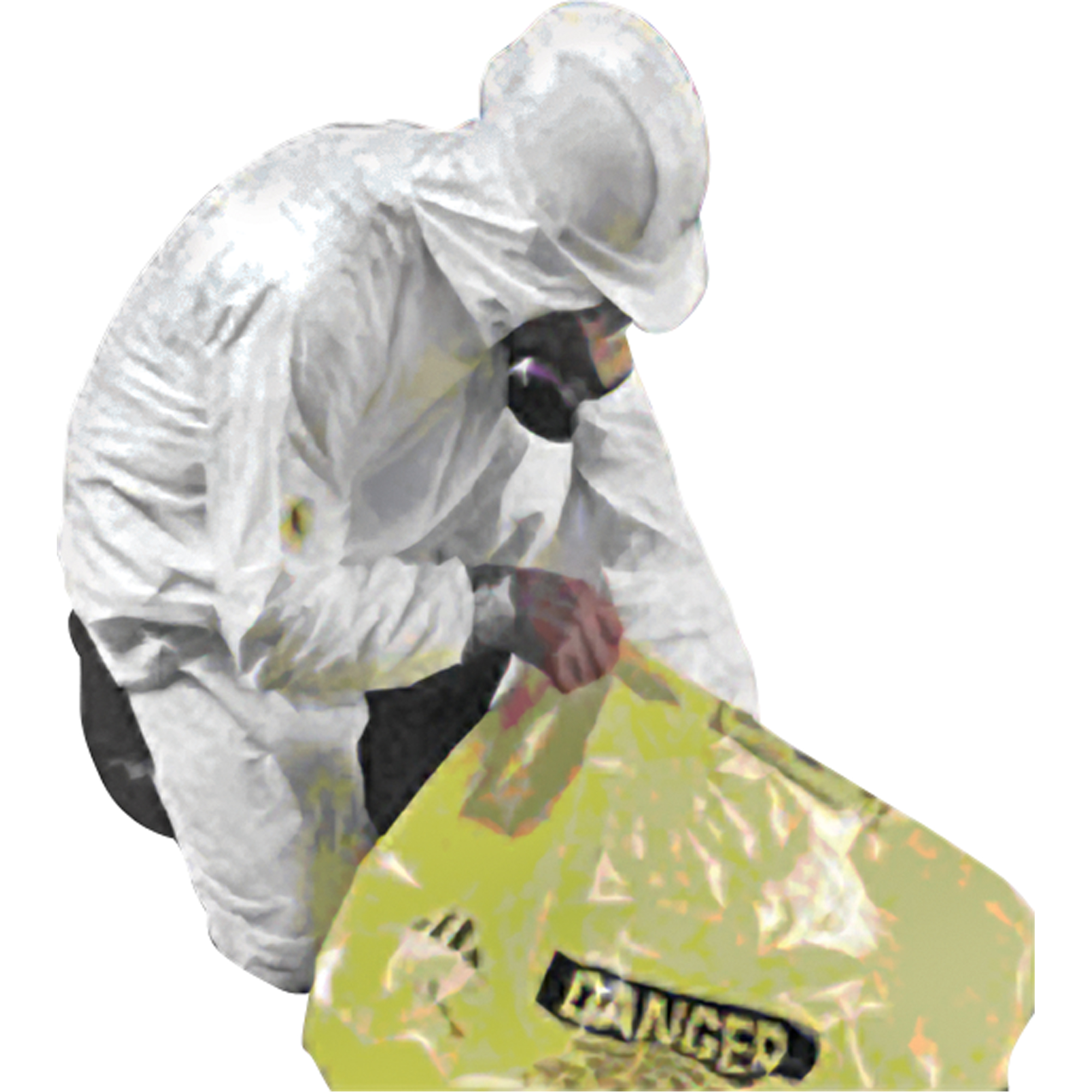 Sacs pour l'élimination des déchets dangereux Sure-GuardMC, Amiante, 40" lo x 26" la, 3 mil