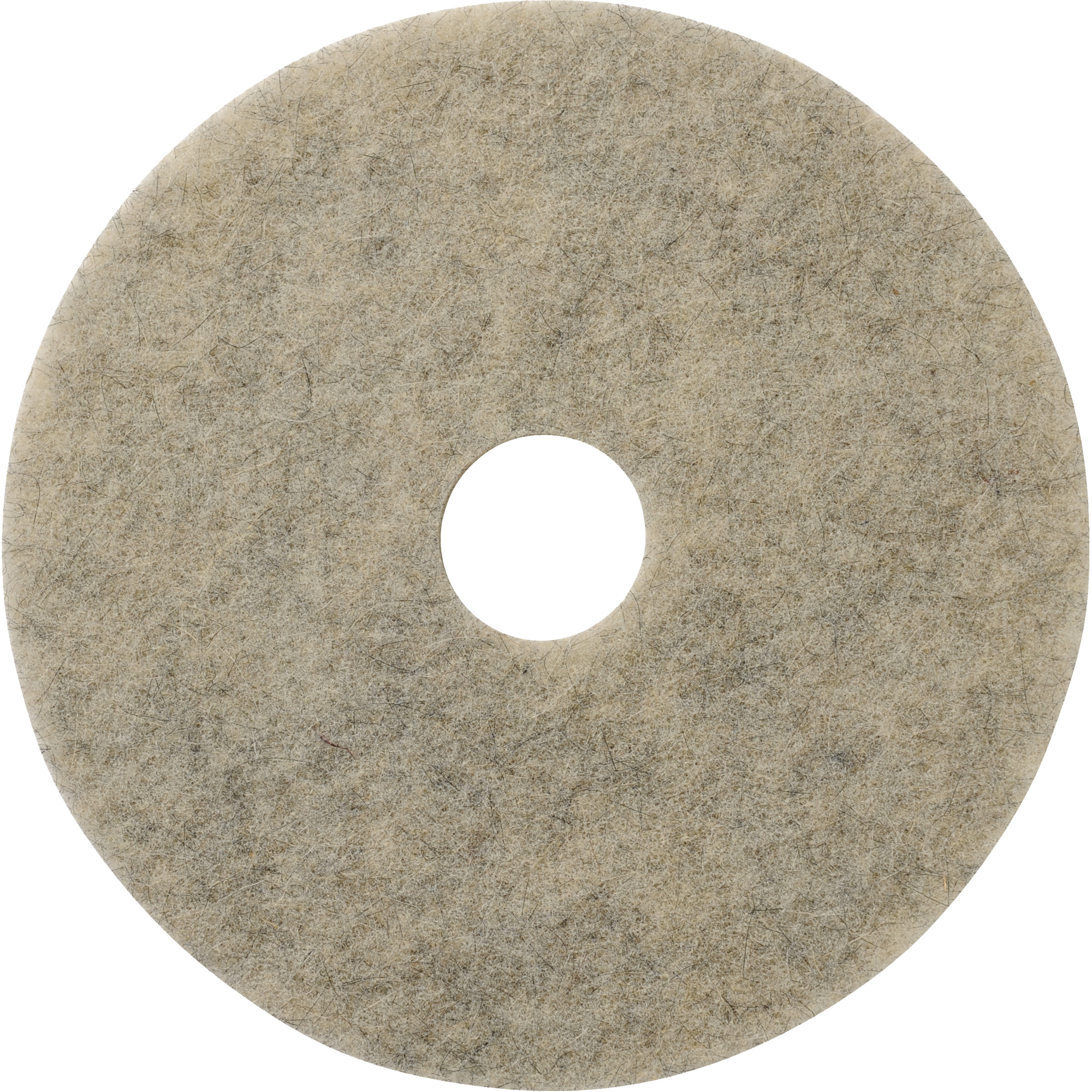 Tampons à polir pour planchers Porko Plus, 19", Lustrage/Brunissage, Beige