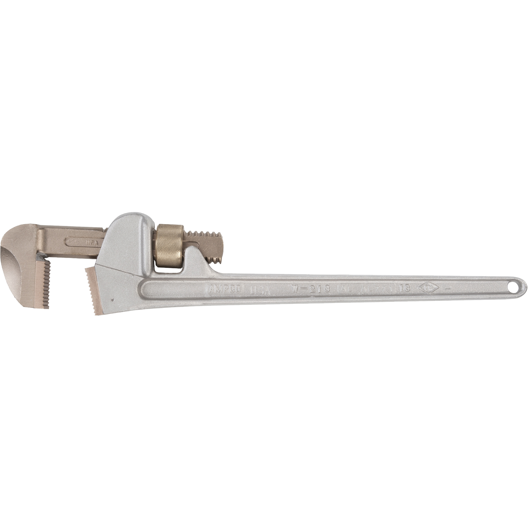Clés réglables à tuyau, 2-1/2", Longueur de 10-3/100"