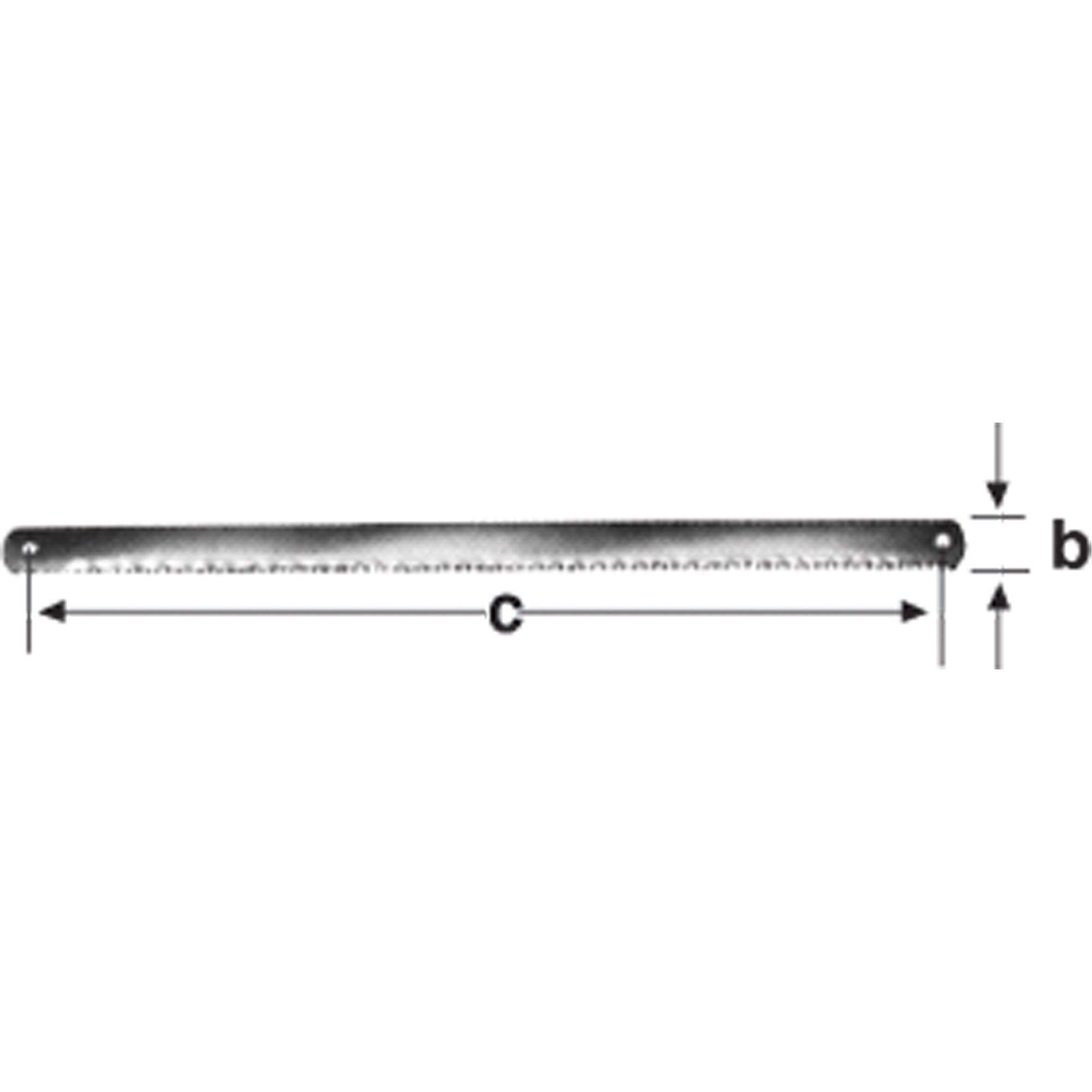 Lame de scie, 11-3/4" lo