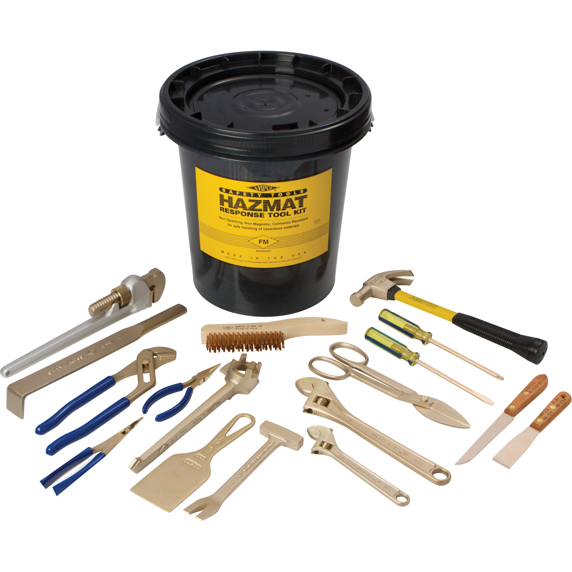 Trousses d'outils matières dangereuses 17 morceaux