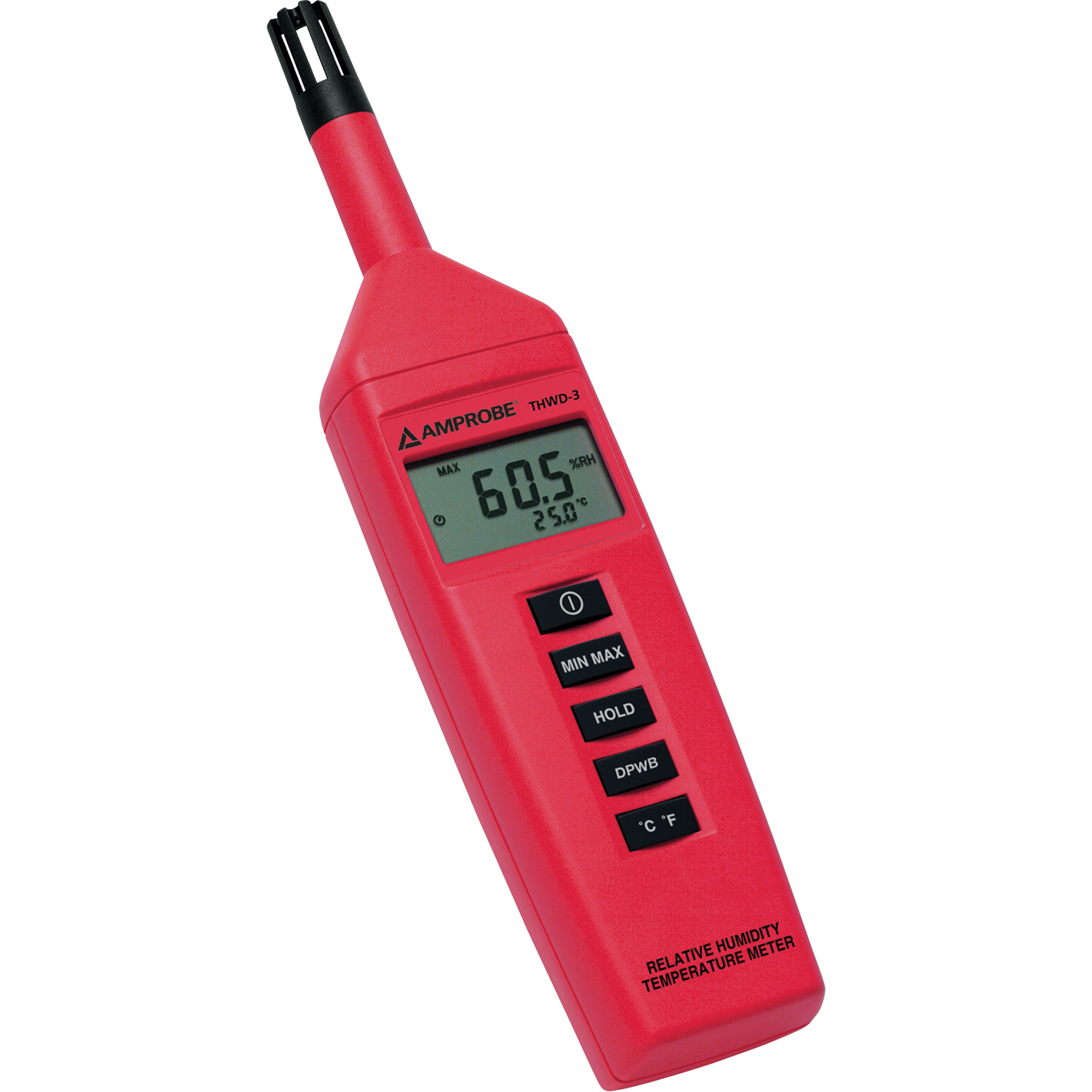 Appareil de mesure de l'humidité relative et de la température THWD-3