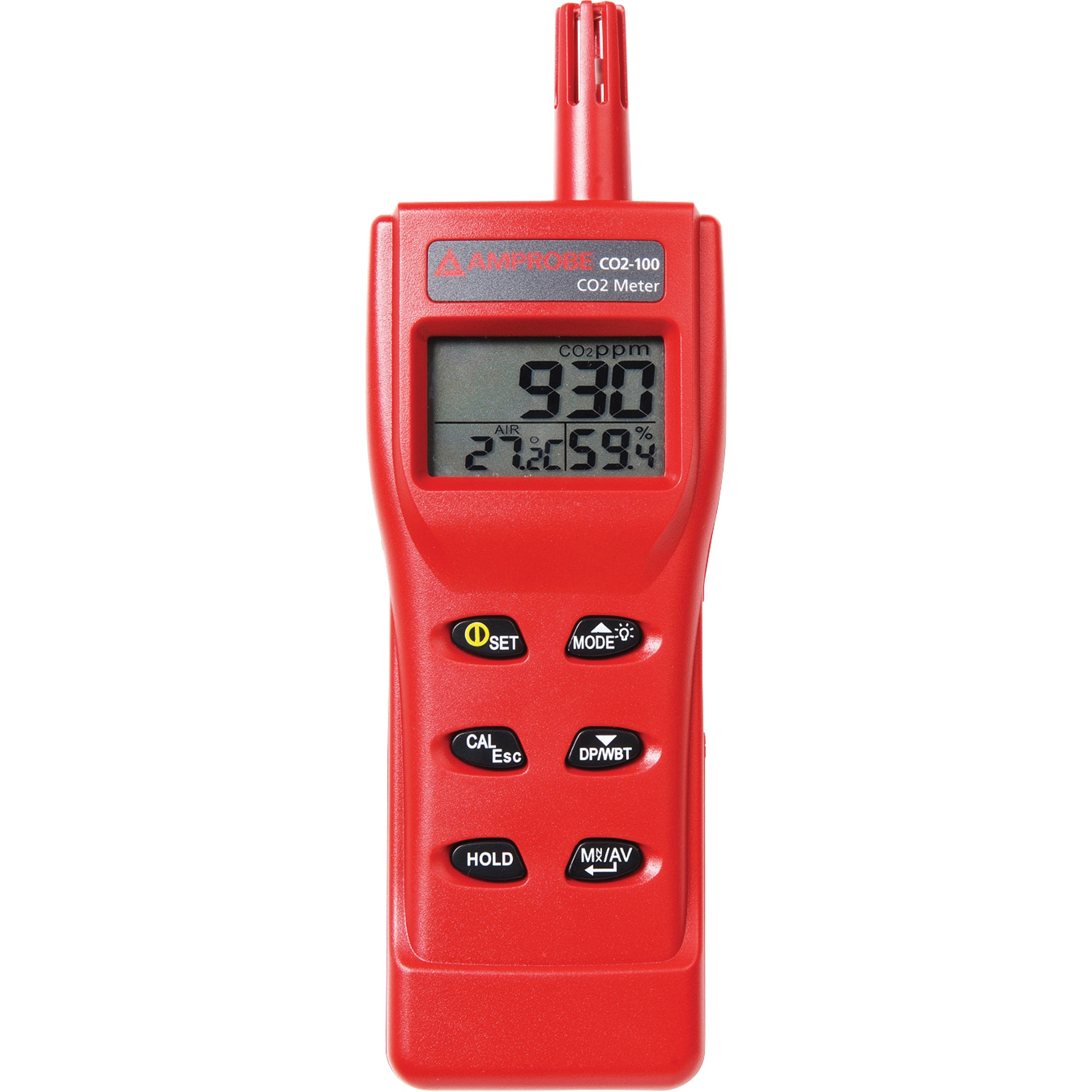 Compteur de dioxyde de carbone manuel CO2-100