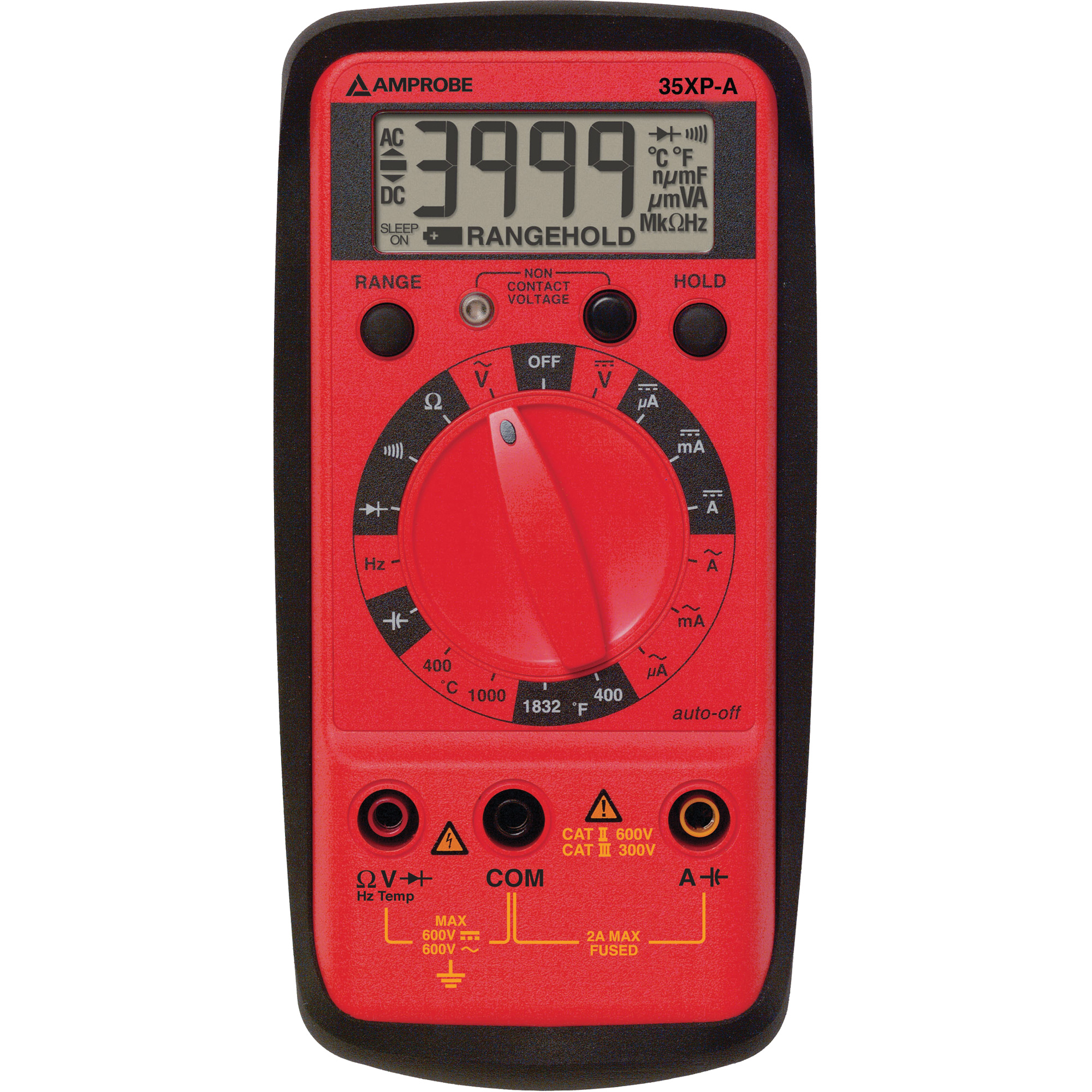 Multimètre numérique 35XP-A, Tension c.a./c.c., Courant c.a./c.c.