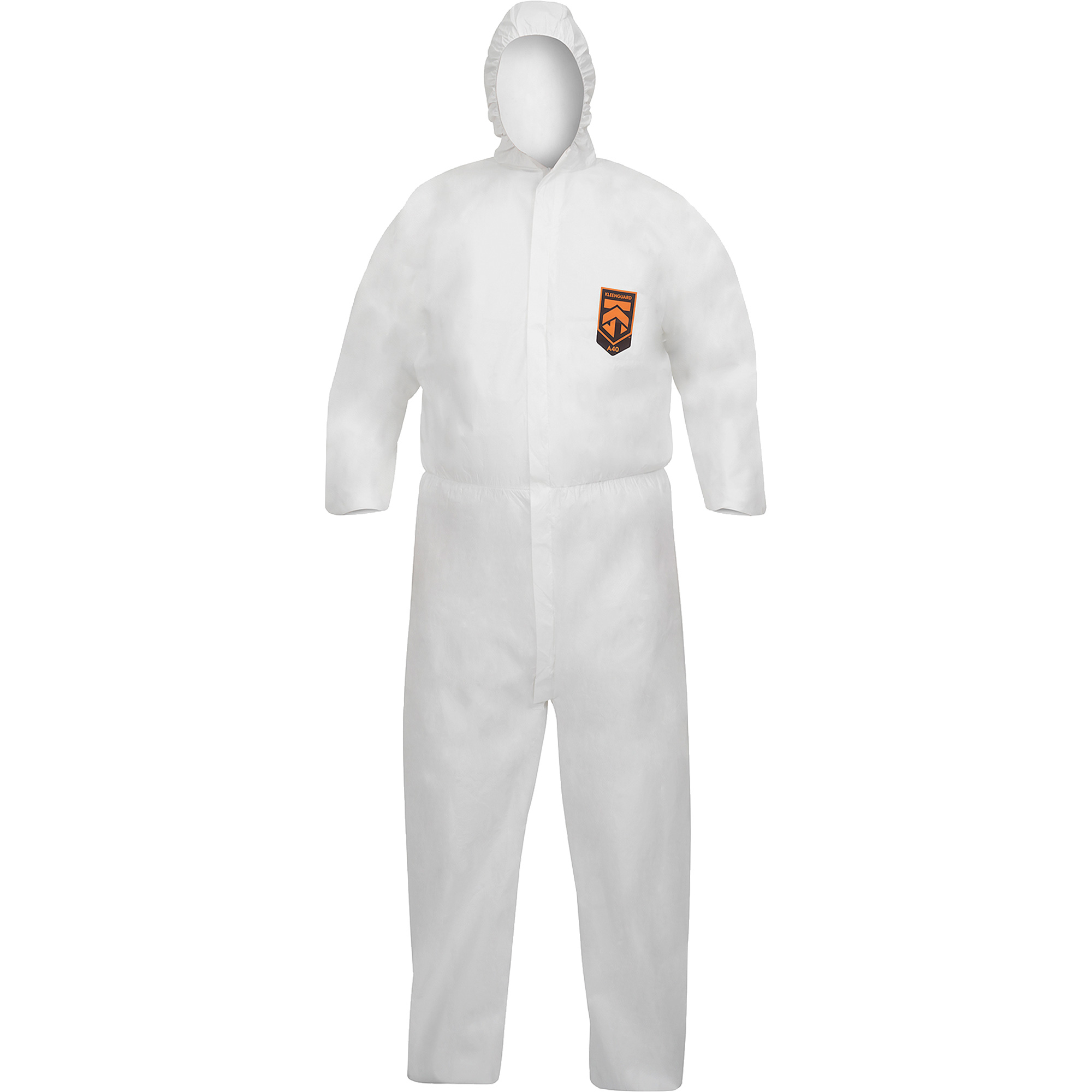 Combinaison jetable KleenGuardMC A40, Moyen, Blanc, Microporeux