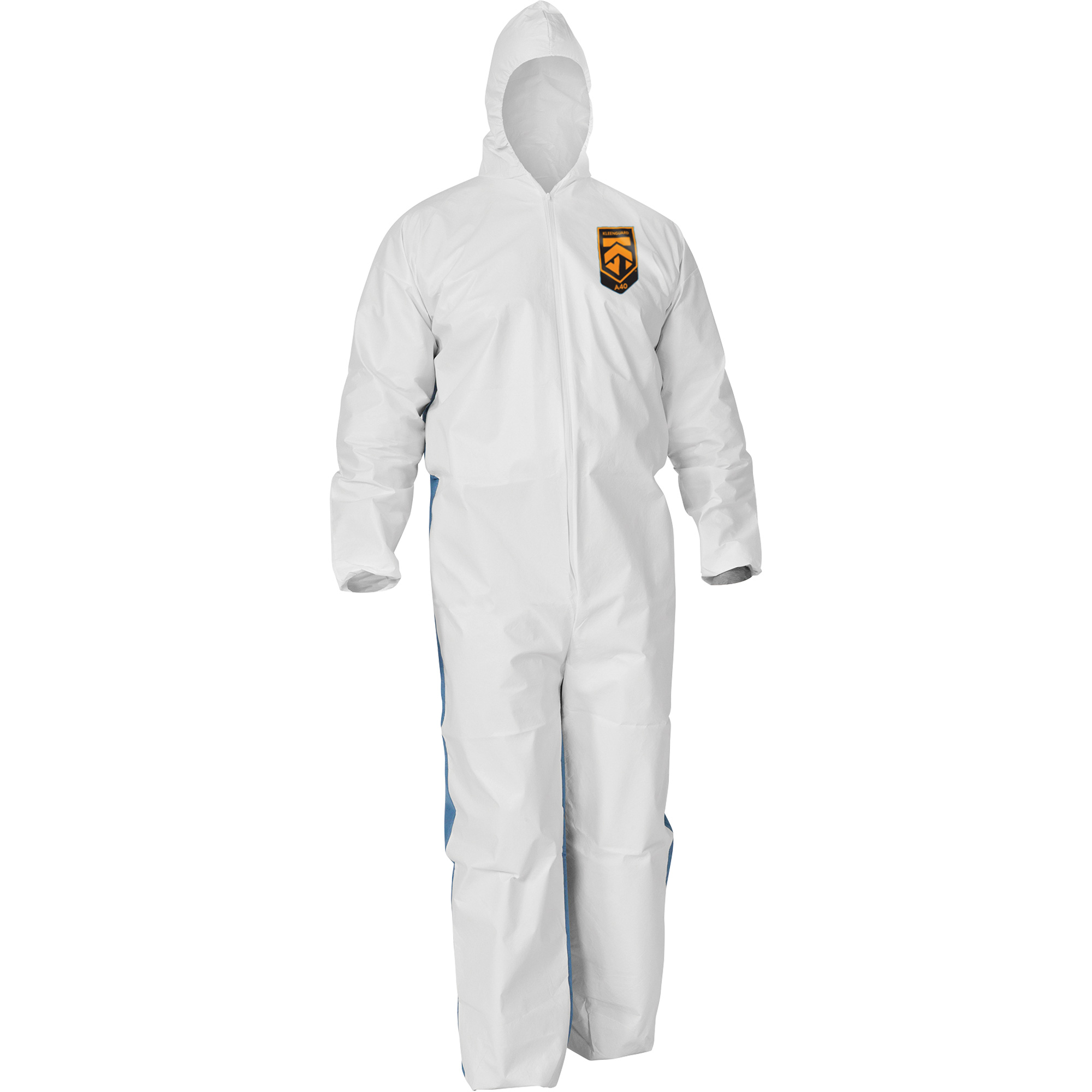 Combinaisons avec dos respirant KleenguardMC A40, 3T-Grand, Bleu/Blanc, Microporeux/SMS
