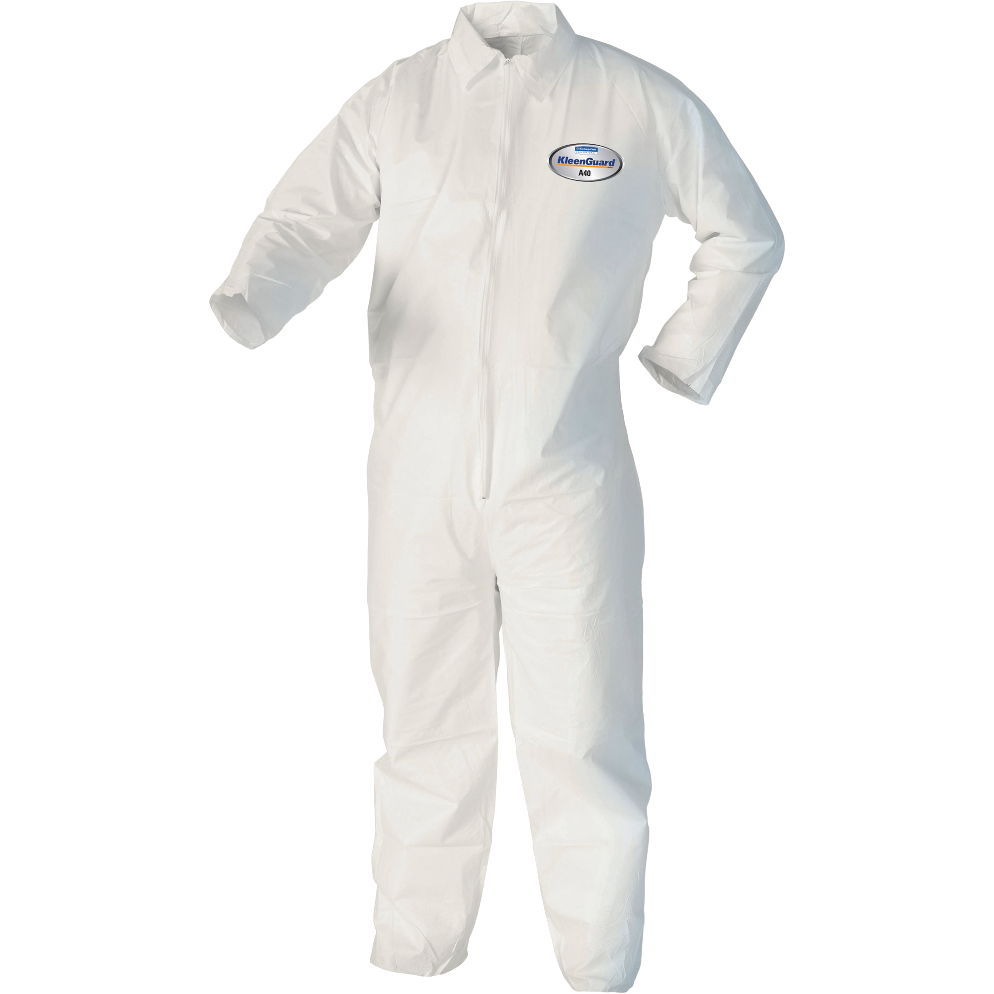 Combinaisons KleenguardMC A40, Grand, Blanc, Microporeux
