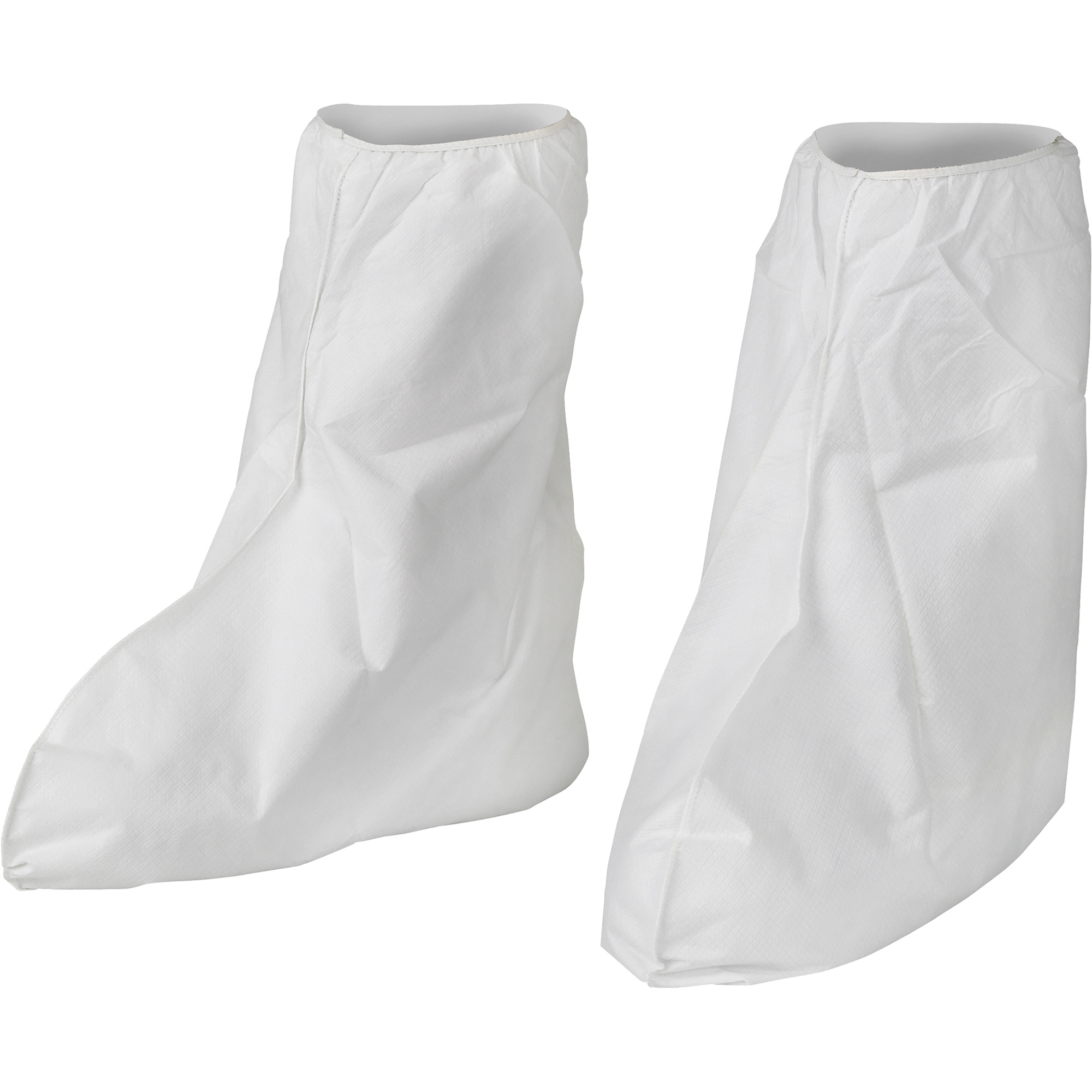 Couvre-botte jetable KleenGuardMC A40, Taille unique, Microporeux, Blanc