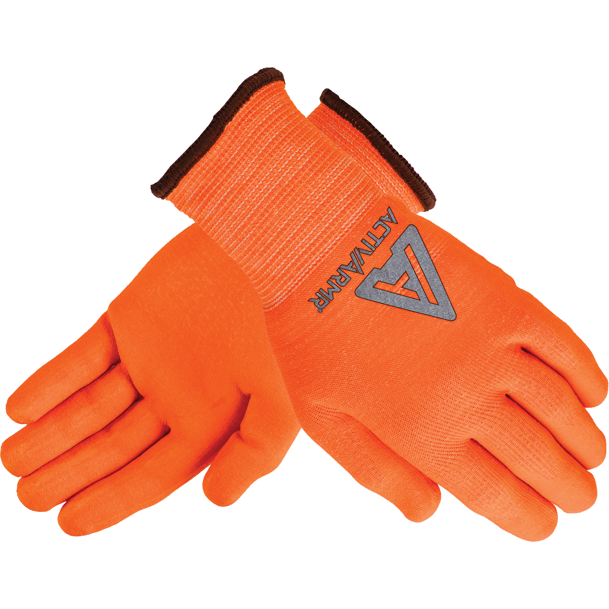 Gants ActivArmMD 97-013 Hi-VizMC, 11, Rêvetement Nitrile/Polyuréthane, Calibre 13, Enveloppe en Nylon