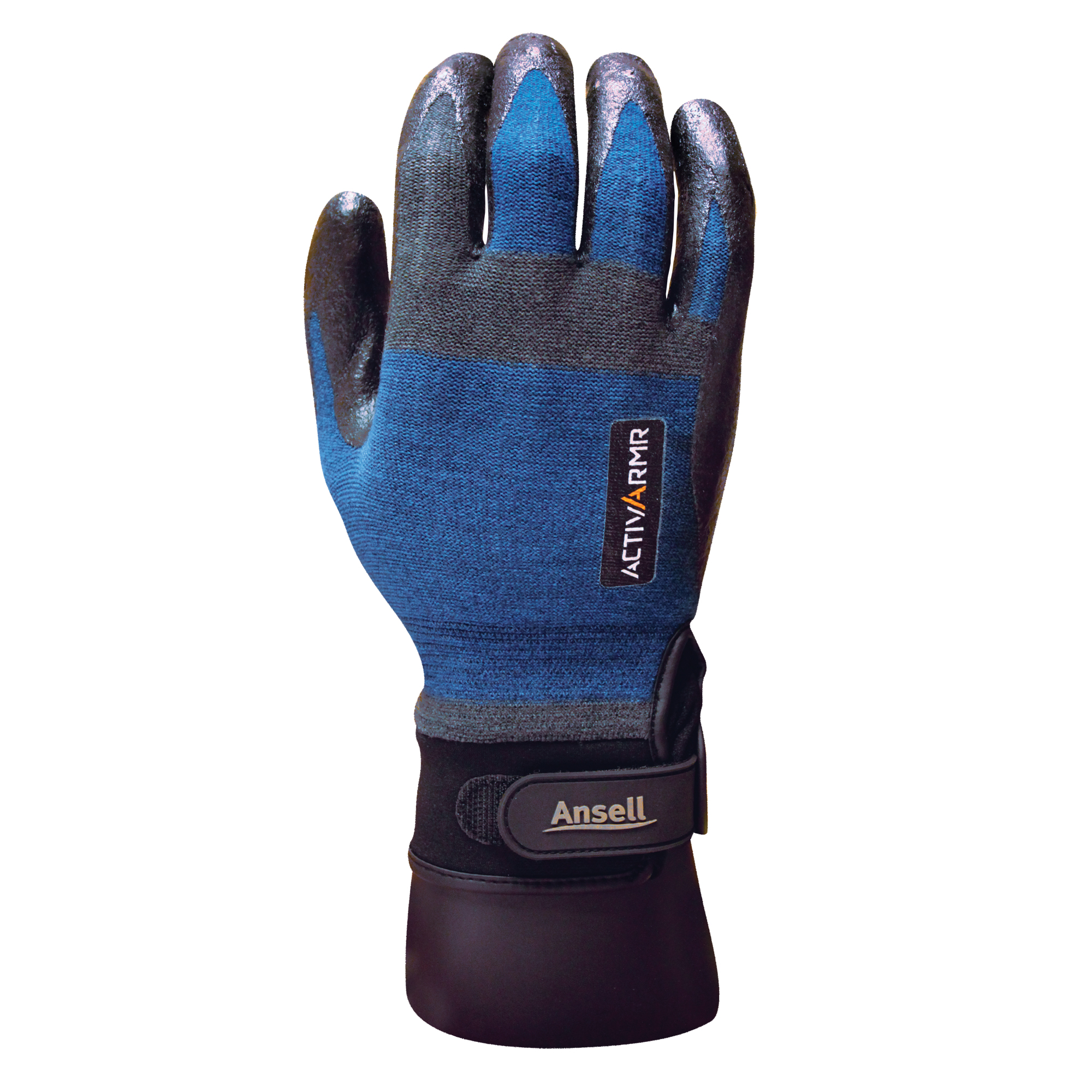 Gants ActivArmrMD HVAC 97-002, 10/T-Grand, Rêvetement Nitrile, Calibre 18, Enveloppe en Nylon