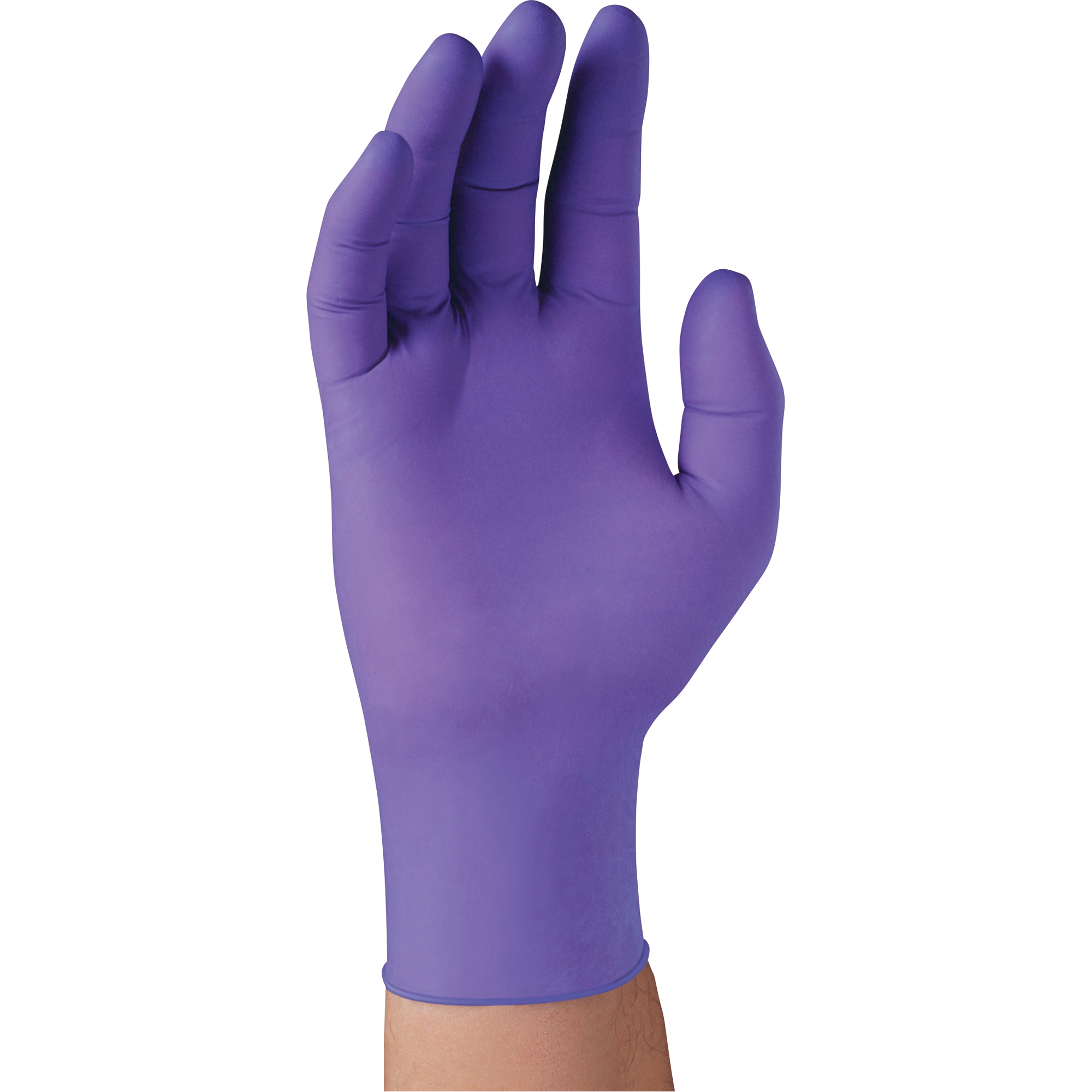 Gants d'examen KimtechMC, Grand, Nitrile, 6 mils, Sans poudre, Mauve, Classe 2