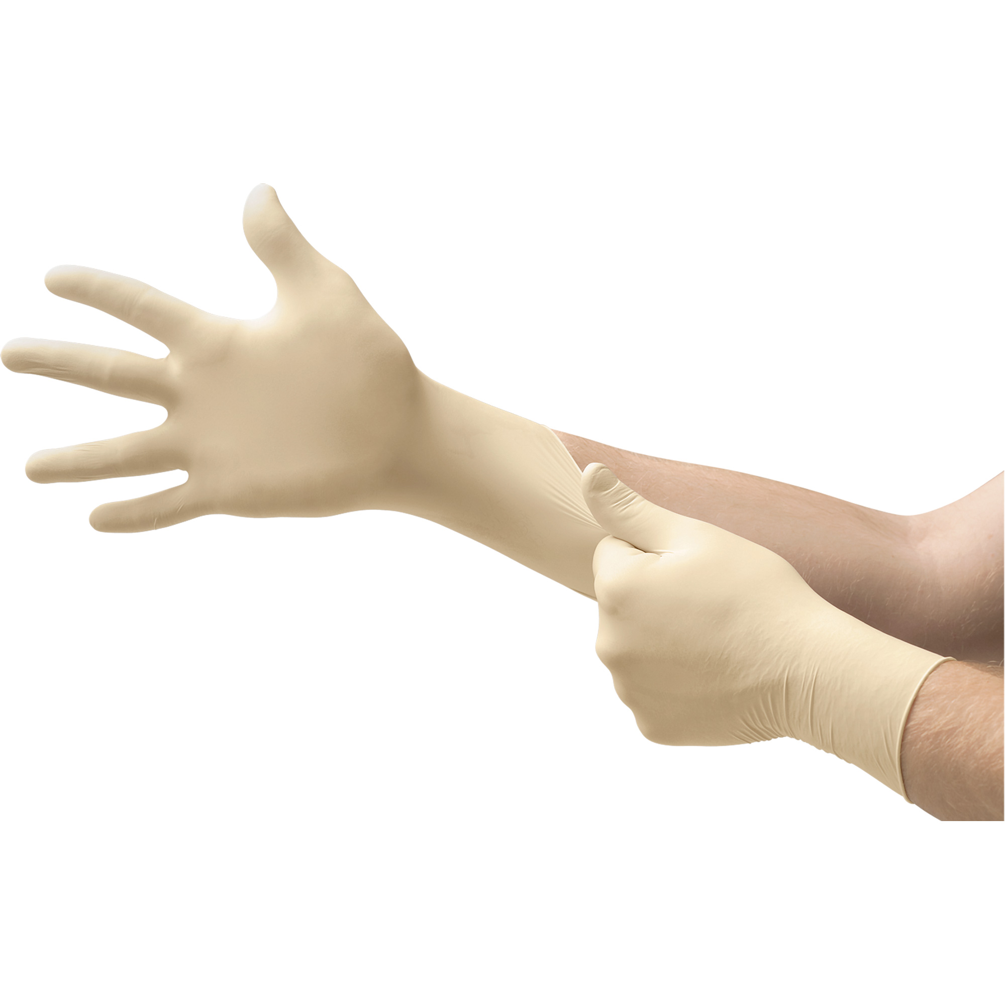 Gants propres NitriliteMC 93-311, T-Grand, Nitrile, 3,9 mils/5,1 mils, Sans poudre, Blanc, Classe 2