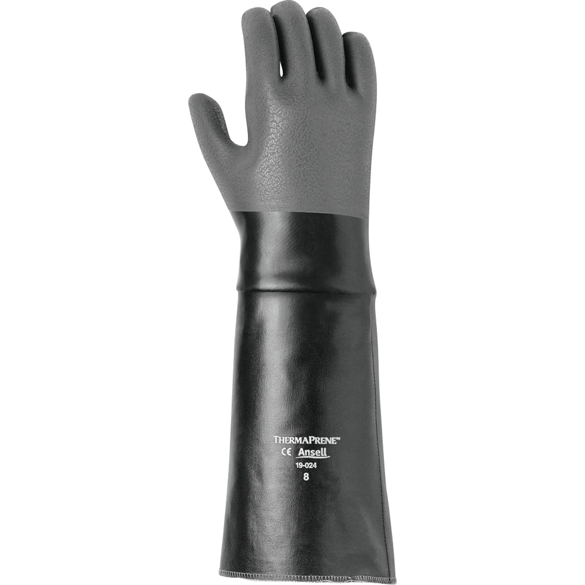Gants ThermapreneMC 19-024, Taille T-Grand/10, 18" lo, Néoprène, Doublure en Coton, 85-mil