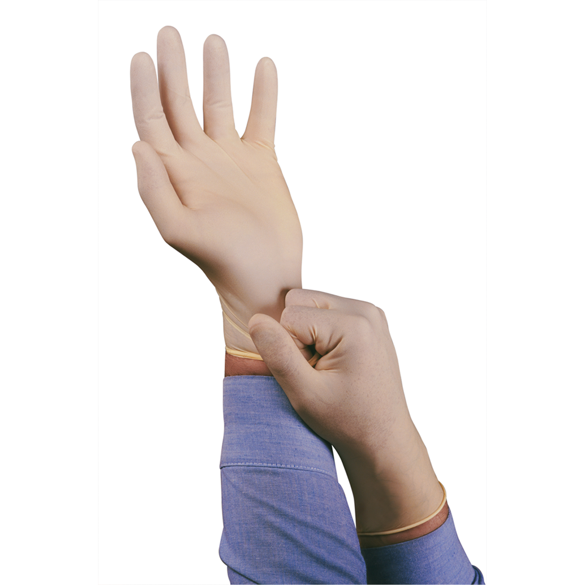 Gants TouchNTuffMD XT 69-318, T-Grand, Latex, 5 mils, Sans poudre, Naturel, Classe 2