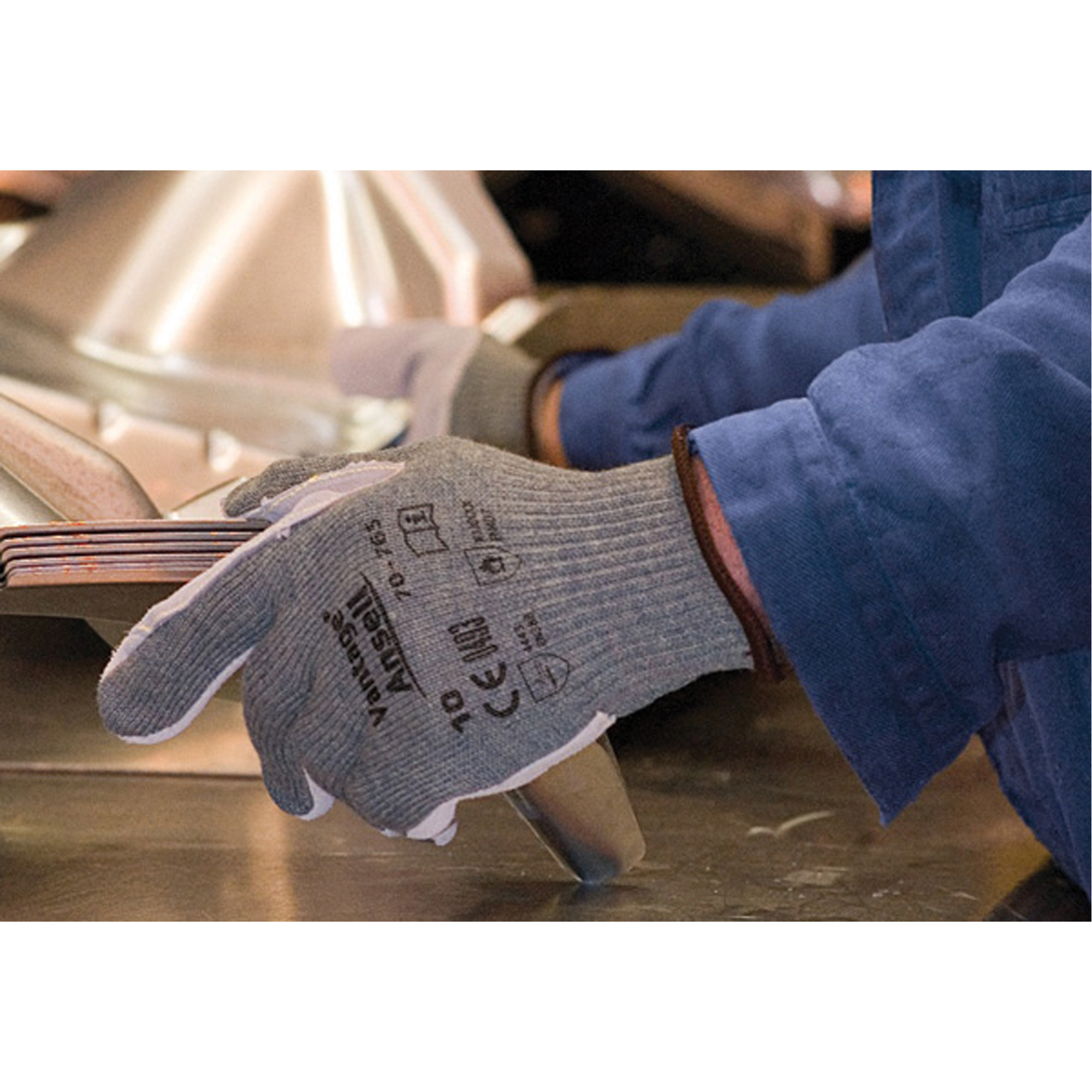Gants VantageMD 70-765, Taille 2T-Grand/11, Calibre 10, Enveloppe en KevlarMD, ASTM ANSI niveau A5/EN 388 niveau D