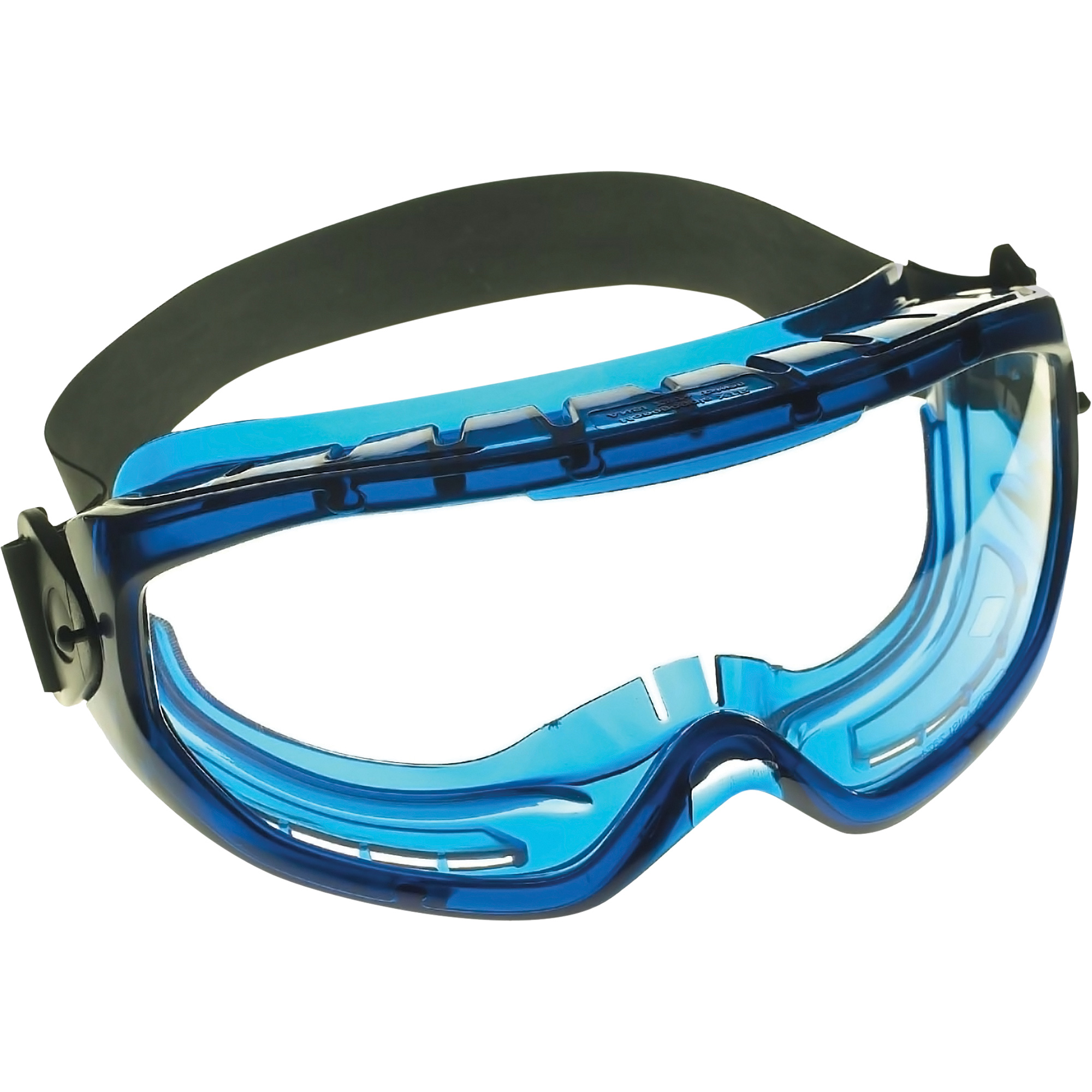 Lunettes de sécurité MonogoggleMC OTG de KleenGuardMC, Lentille Transparent, Antibuée, Ventilation Indirecte