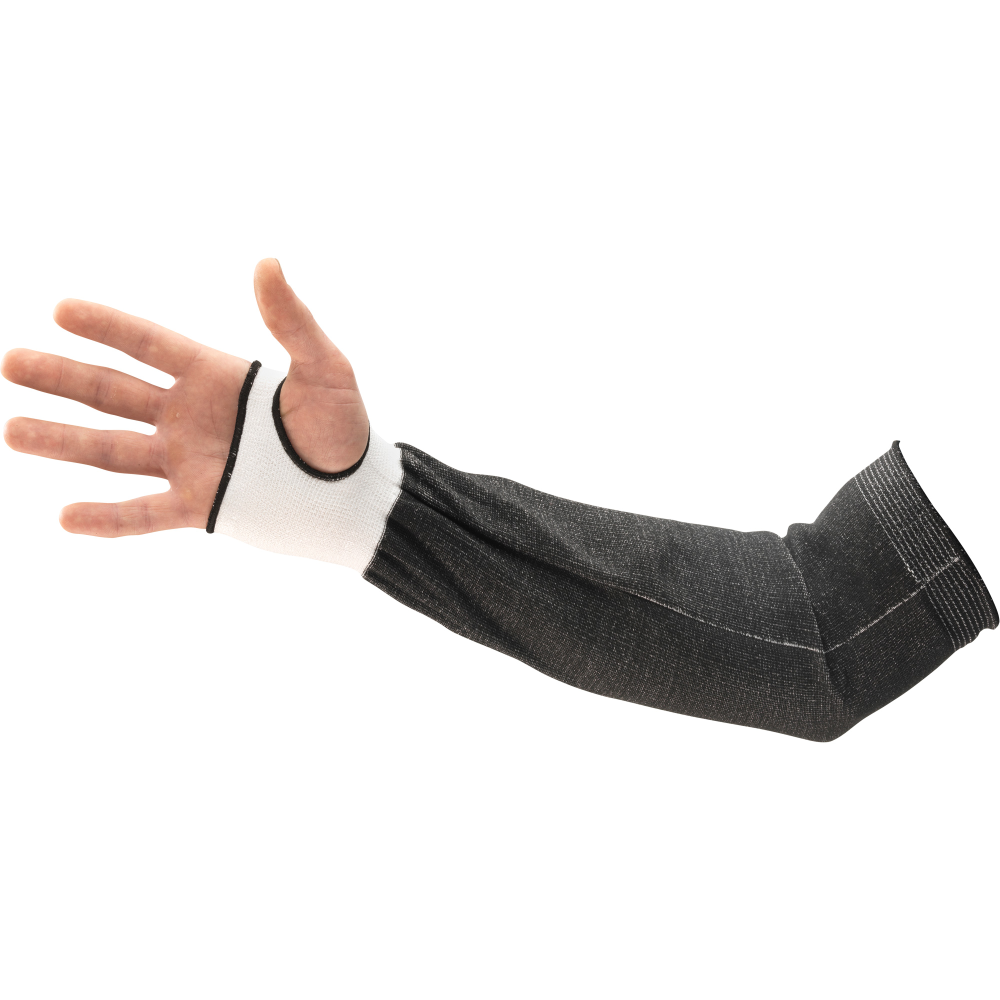 Manche résistant aux coupures HyFlexMD, PEHP, 18", ANSI/ISEA 105 niveau 3, Noir