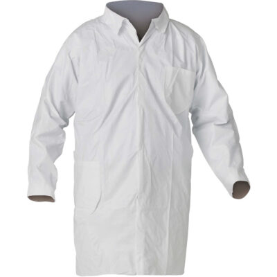 Sarrau de laboratoire KleenGuardMC A40, Moyen, Blanc