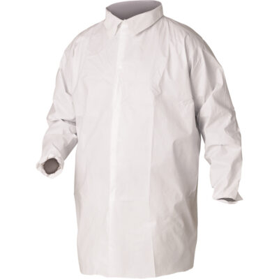 Sarraus de laboratoire KleenGuardMC A20, SMS, Blanc, Grand