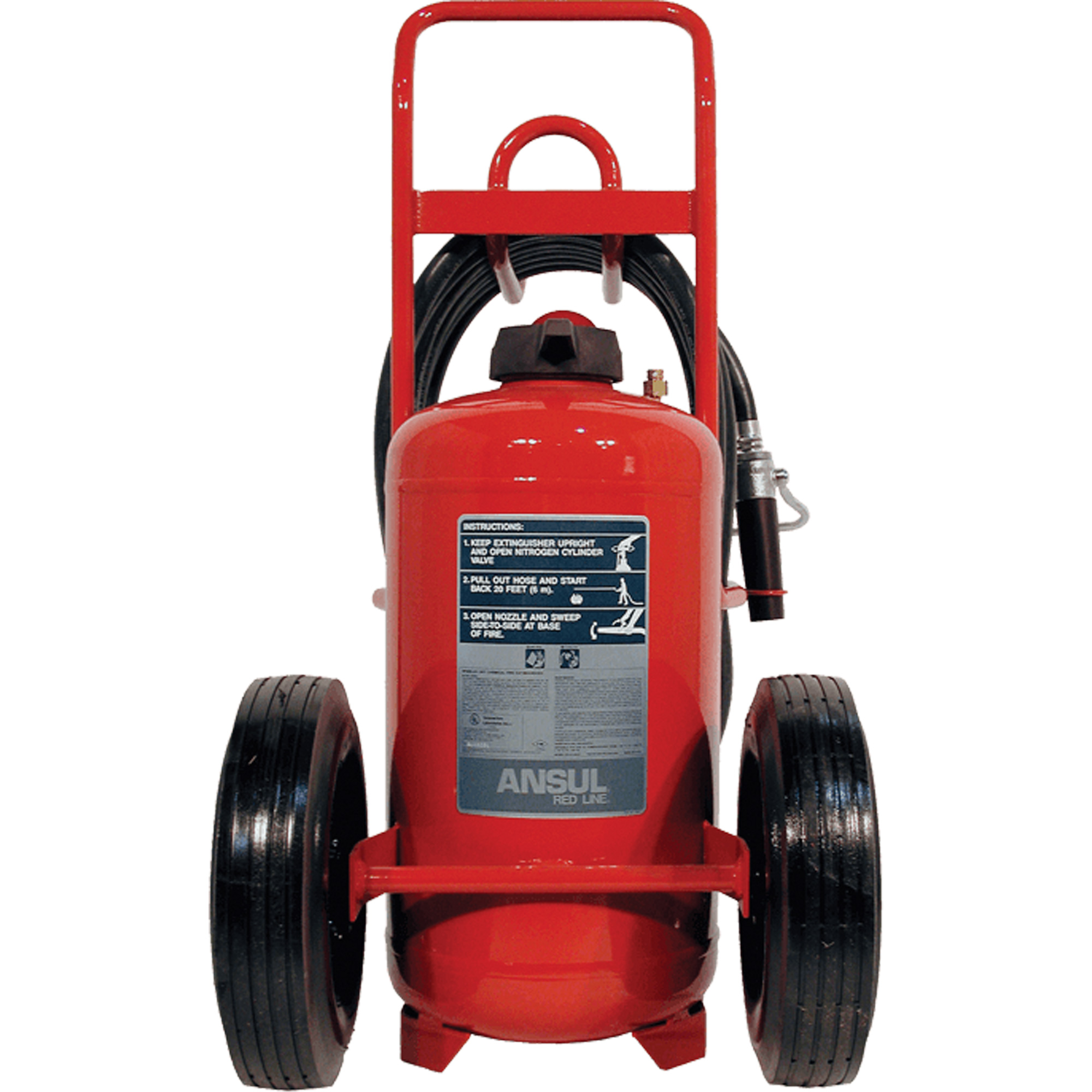 Extincteurs Red LineMD sur roues, BC, Capacité 150 lb