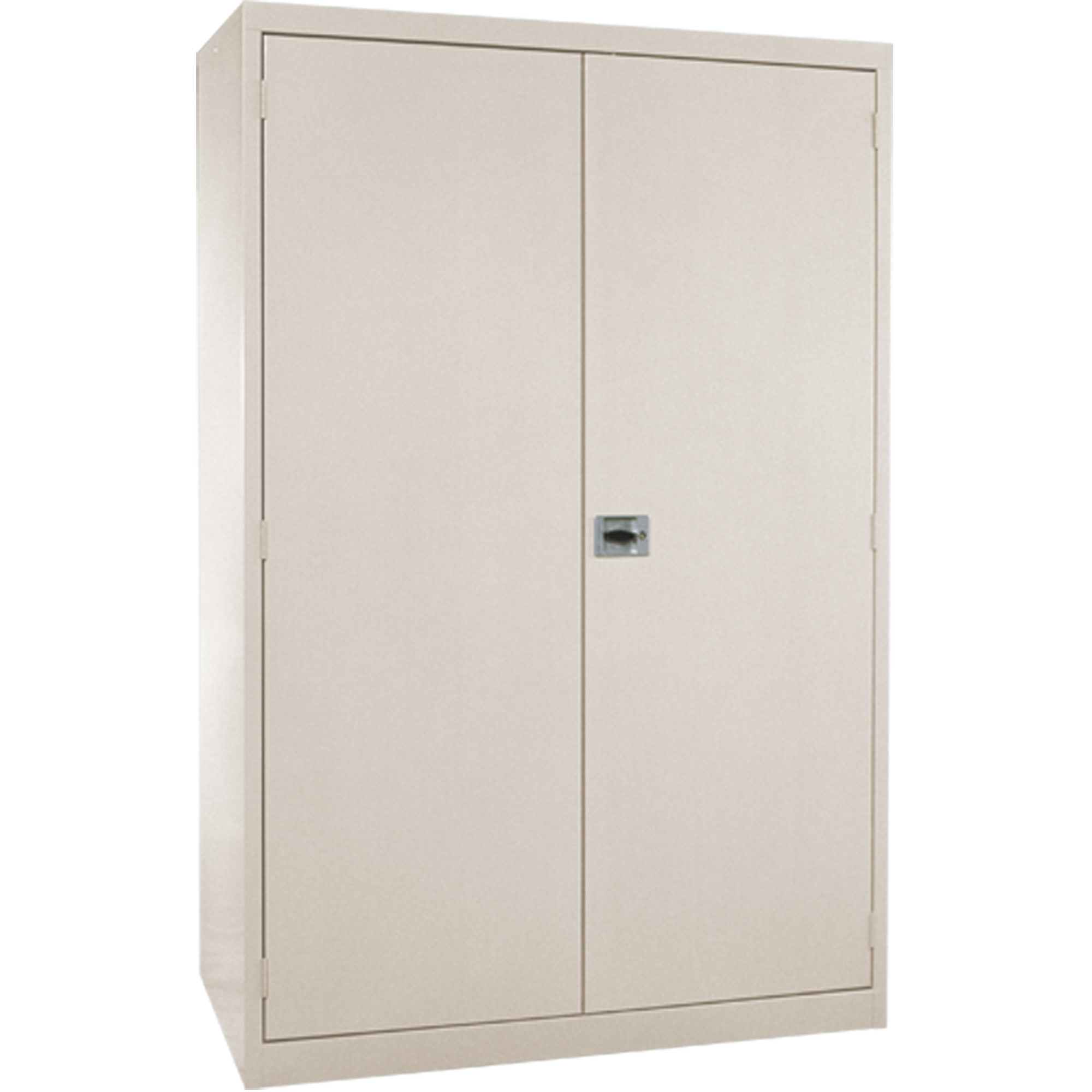 Armoires de rangement Hi-Boy profondes, Acier, 4 Tablettes, 72" h x 36" la x 24" P, Beige