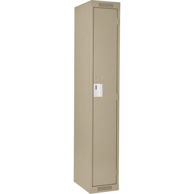 Casiers Clean LineMC, 18" x 18" x 72", Acier, Beige, Rivet (assemblé)