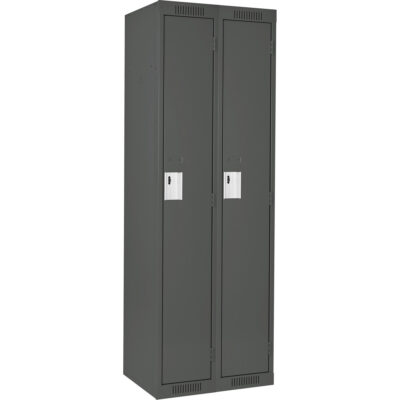 Casiers Clean LineMC, Bloc de 2, 30" x 18" x 72", Acier, Charbon, Rivet (assemblé)
