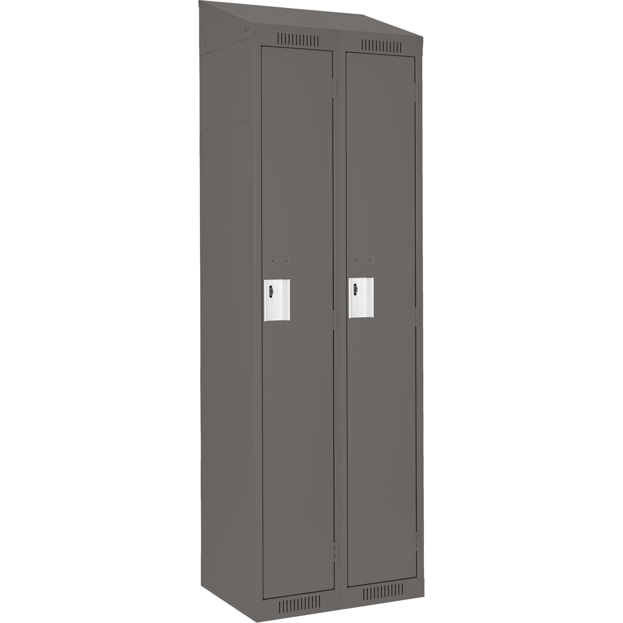 Casiers Clean LineMC, Bloc de 2, 30" x 18" x 78", Acier, Charbon, Rivet (assemblé)