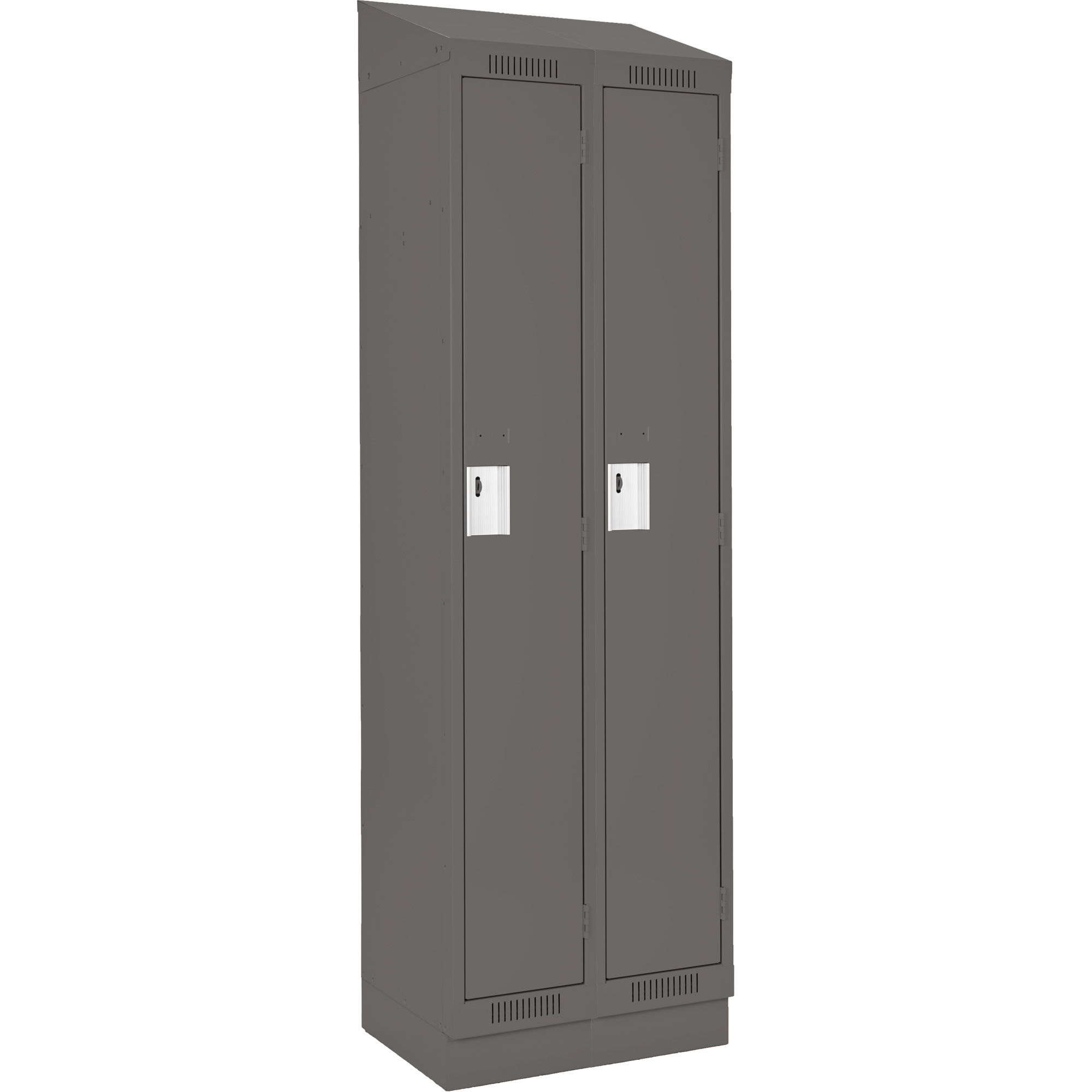 Casiers Clean LineMC, Bloc de 2, 36" x 18" x 82", Acier, Charbon, Rivet (assemblé)