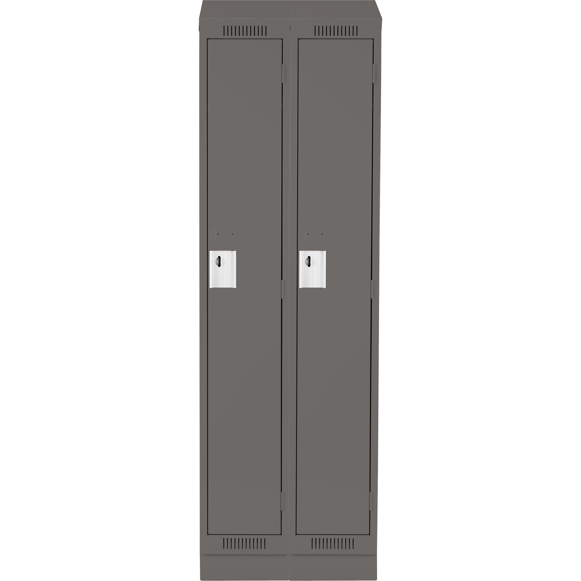 Casiers Clean LineMC, Bloc de 2, 36" x 18" x 82", Acier, Charbon, Rivet (assemblé) – Image 2
