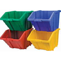 Bacs à étagère en plastique