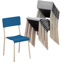 Chaises empilables