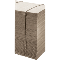 Plaques en carton ondulé