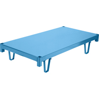 Plateformes avec pieds en acier