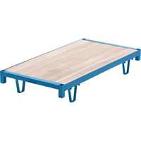 Plateformes avec pieds en bois
