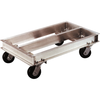 Socles roulants en aluminium