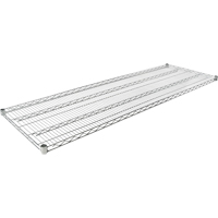 Tablettes pour étagères en treillis métallique