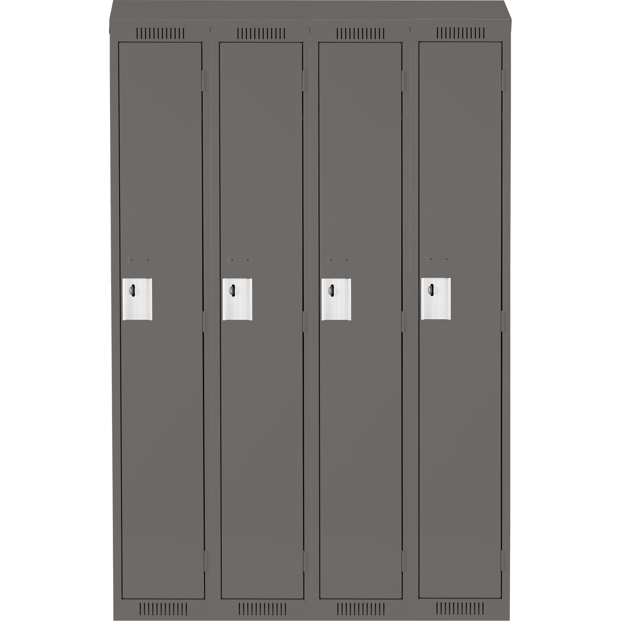 Casiers Clean LineMC, Bloc de 4, 48" x 18" x 78", Acier, Charbon, Rivet (assemblé) – Image 2