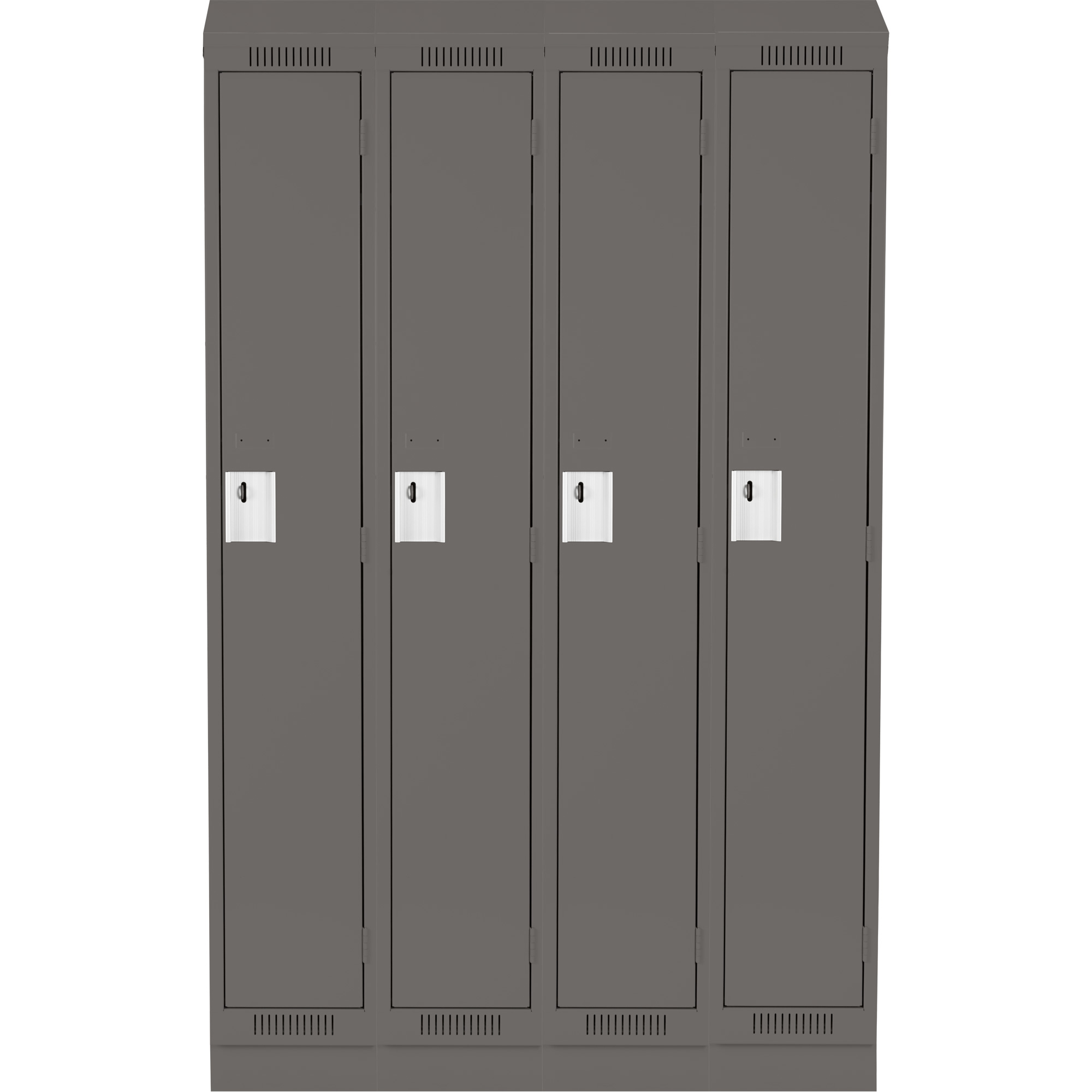 Casiers Clean LineMC, Bloc de 4, 48" x 18" x 82", Acier, Charbon, Rivet (assemblé) – Image 2