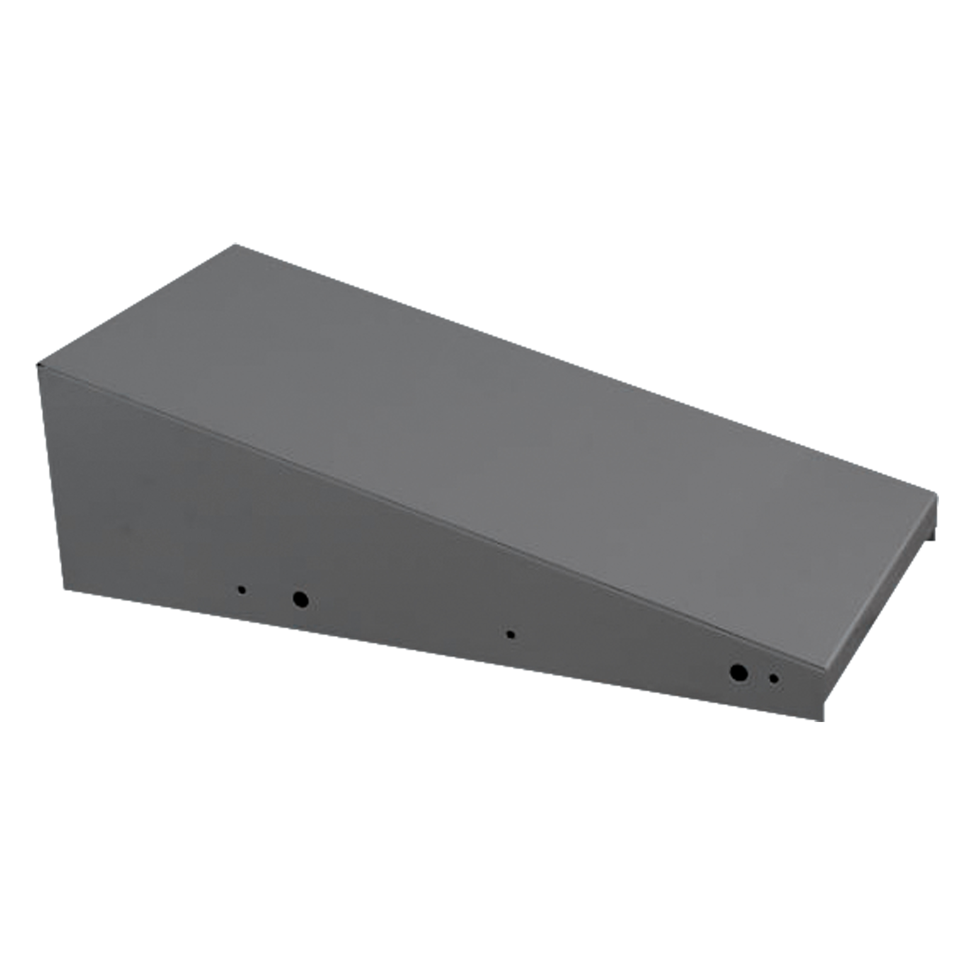 Casiers économiques à dessus incliné Clean LineMC, Bloc de 1, 18" p x 12" la x 6" ha, Acier