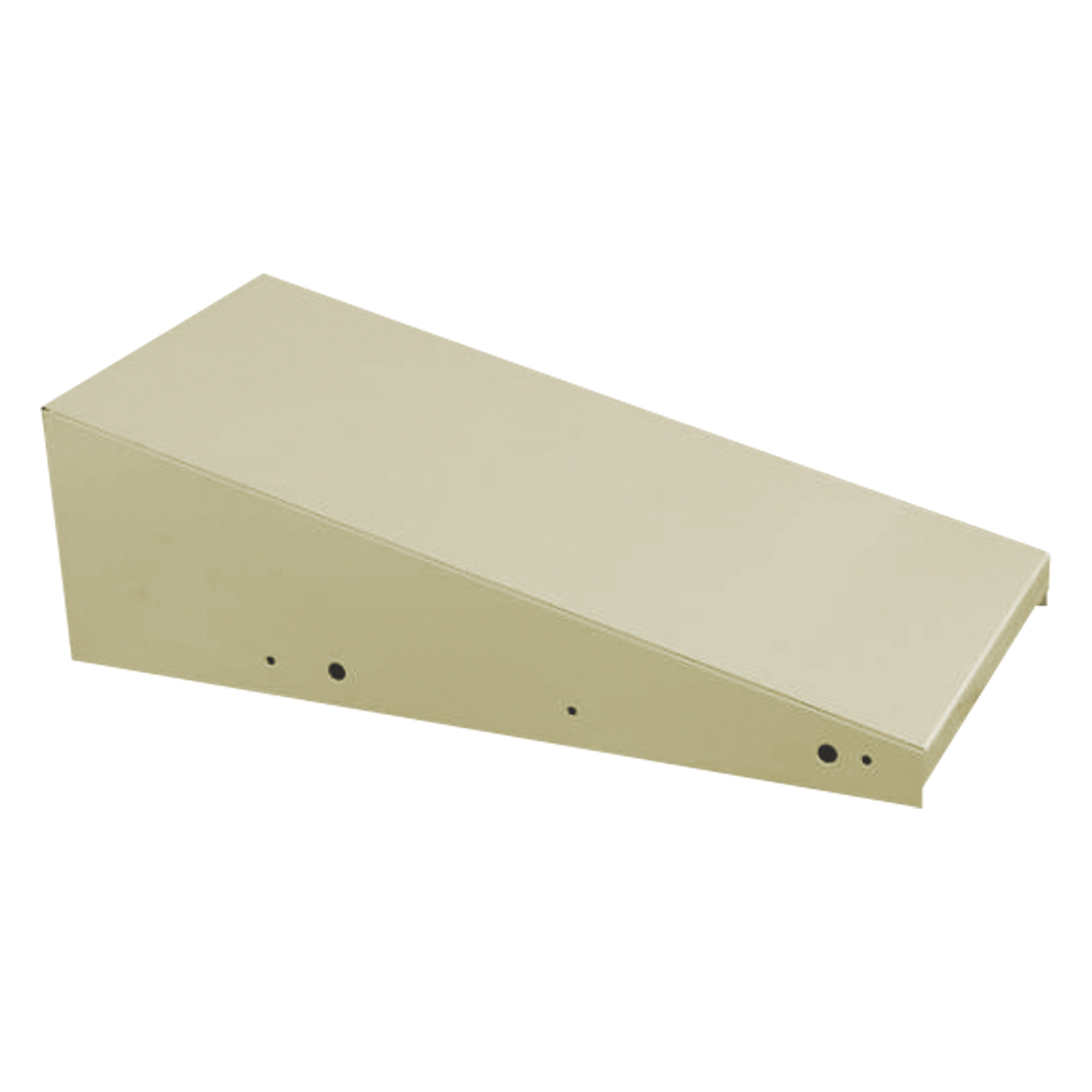 Casiers économiques à dessus incliné Clean LineMC, Bloc de 1, 18" p x 12" la x 6" ha, Beige, Acier