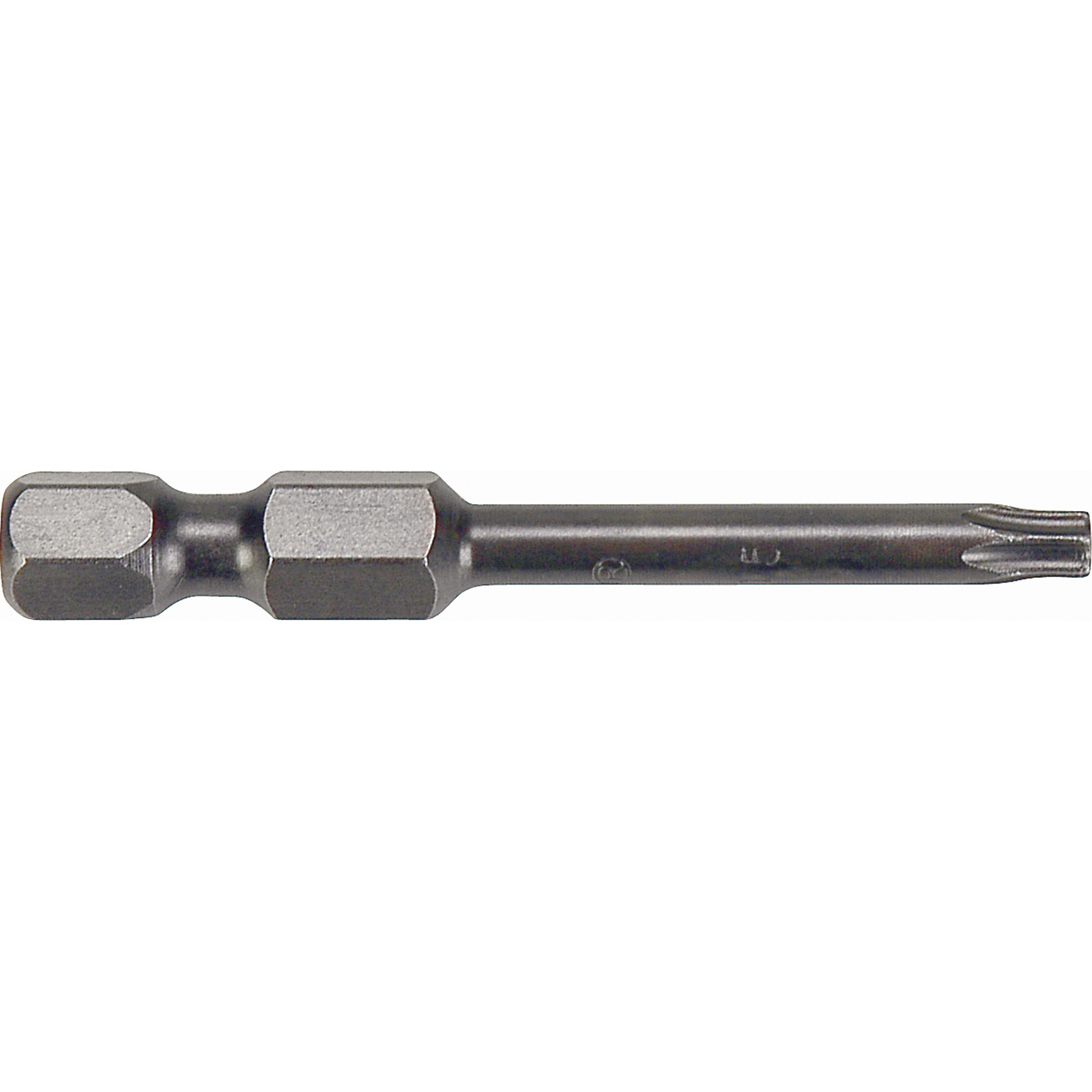 Embouts à mandrin-1/4" TorxMD, Torx, Embout T-15, Prise 1/4", Longueur 1-15/16"