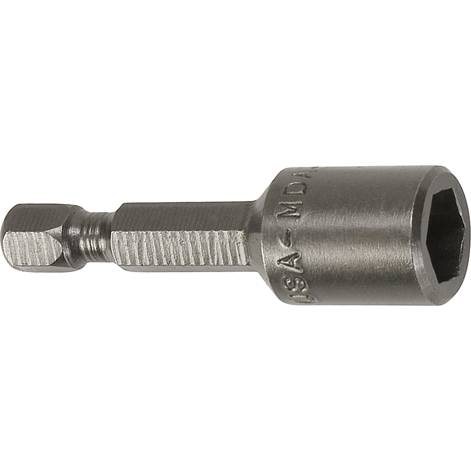 Tourne-écrou pour vis métrique de feuille métallique, Embout 10 mm, Prise 1/4", 44,5 mm lo, Magnétique
