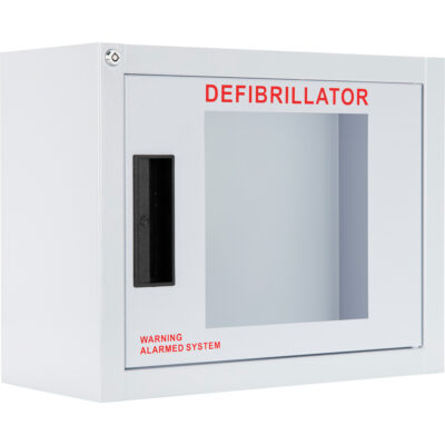 Armoire compacte standard pour DEA avec alarme, Philips/Defibtech/Heartsine Pour, Non médical