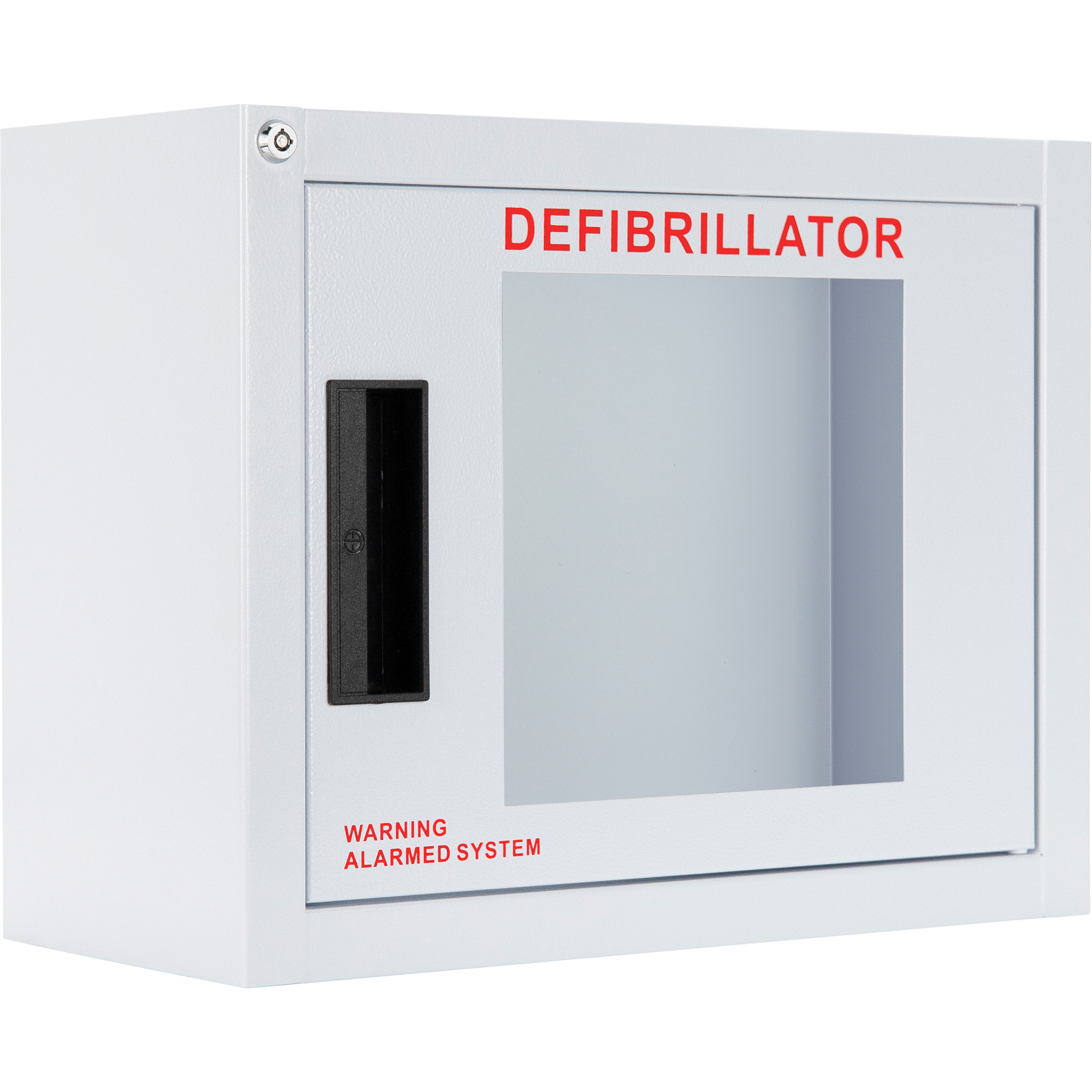 Armoire compacte standard pour DEA avec alarme, Philips/Defibtech/Heartsine Pour, Non médical